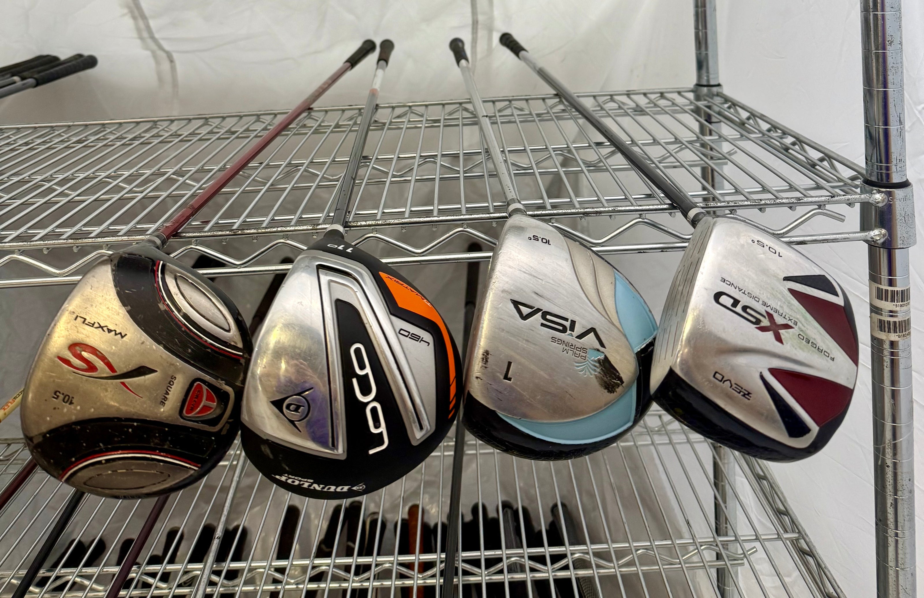 Wholesale Lot of 15 Golf Clubs - Assorted Drivers-Next Round