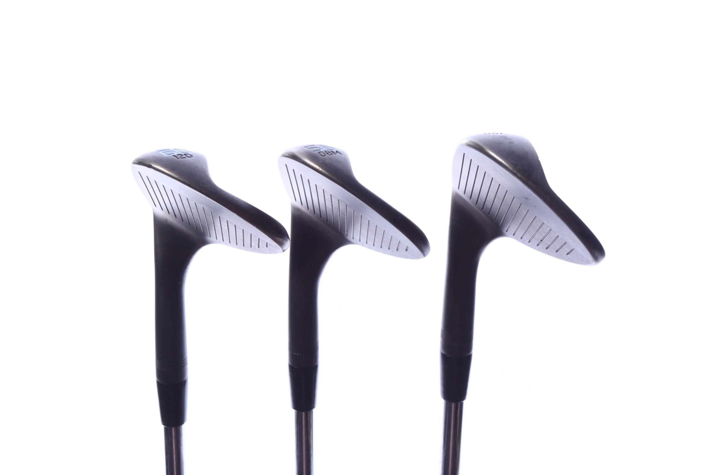 Used Titleist Vokey SM9 Jet Black Wedge Set - Right-Handed - 50*, 56*, 60* - Extra Stiff Flex-Next Round