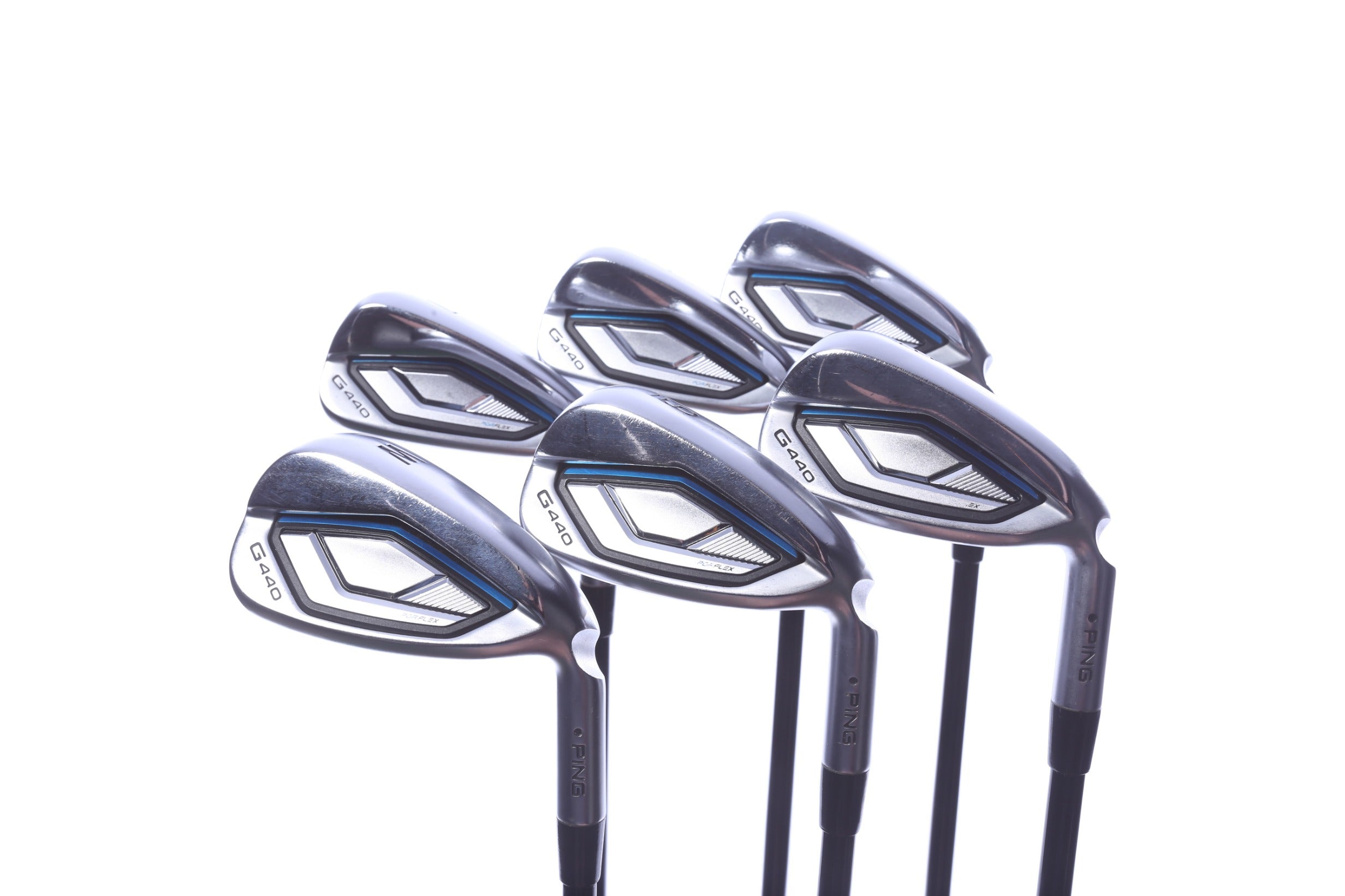 Used Ping G440 Iron Set - Right-Handed - 5-PW - Soft Regular Flex
