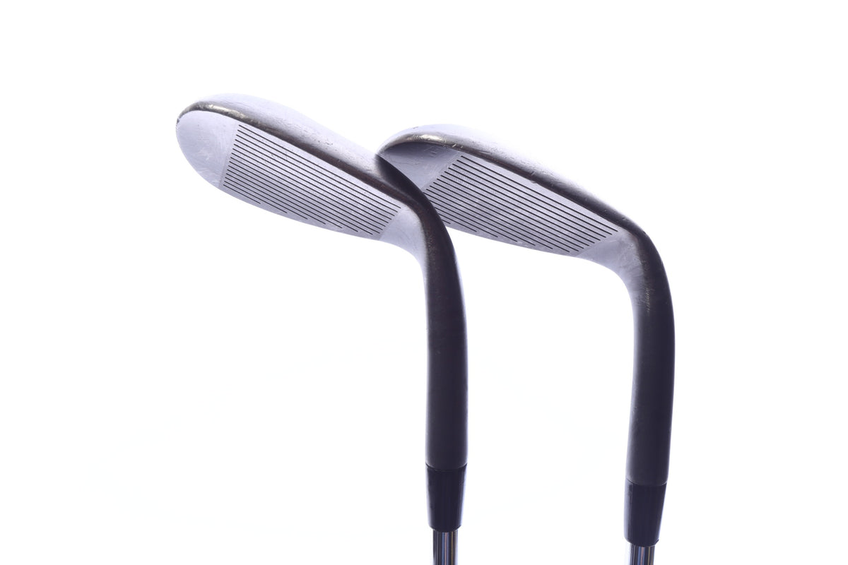 Used Cobra King MIM Black Classic Grind Wedge Set - Left-Handed - 56*, 60* - Stiff Flex