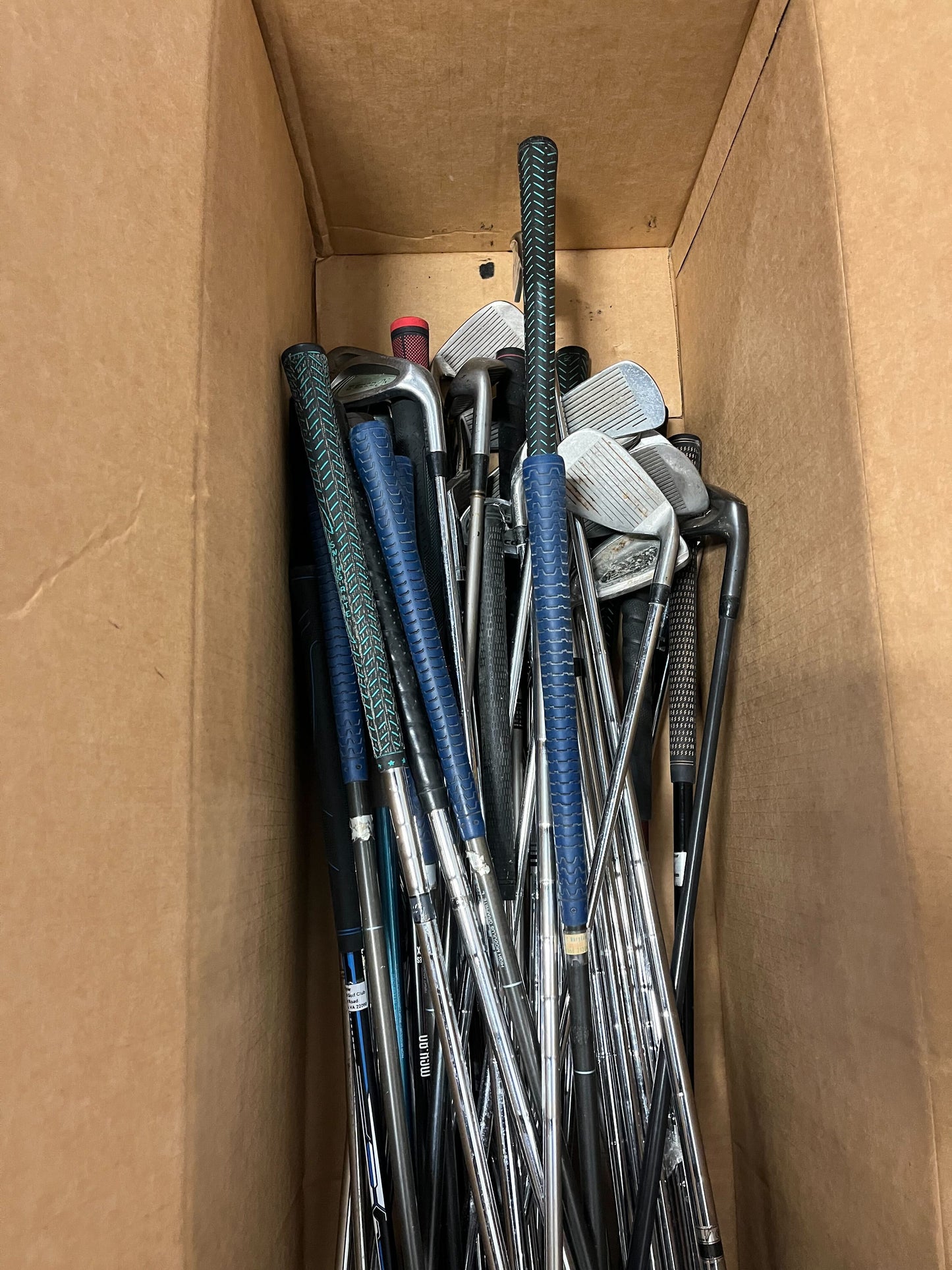 Wholesale Lot of 50 Single Irons (Wilson, MacGregor, Ben Hogan, etc)-Next Round
