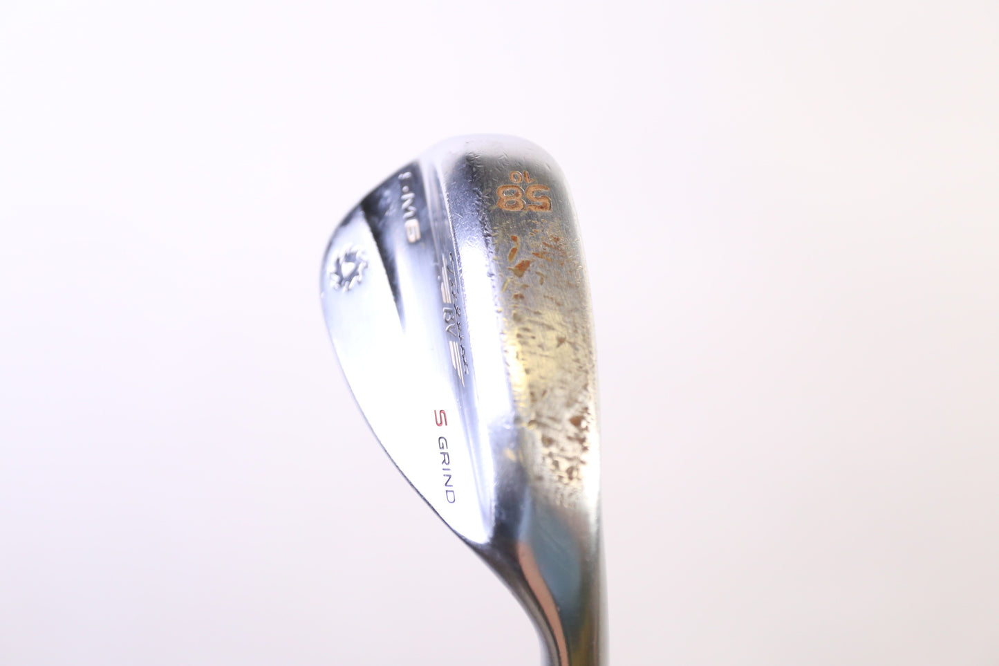 Used Titleist Vokey SM6 Tour Chrome S Grind Lob Wedge - Right-Handed - 58 Degrees - Stiff Flex-Next Round