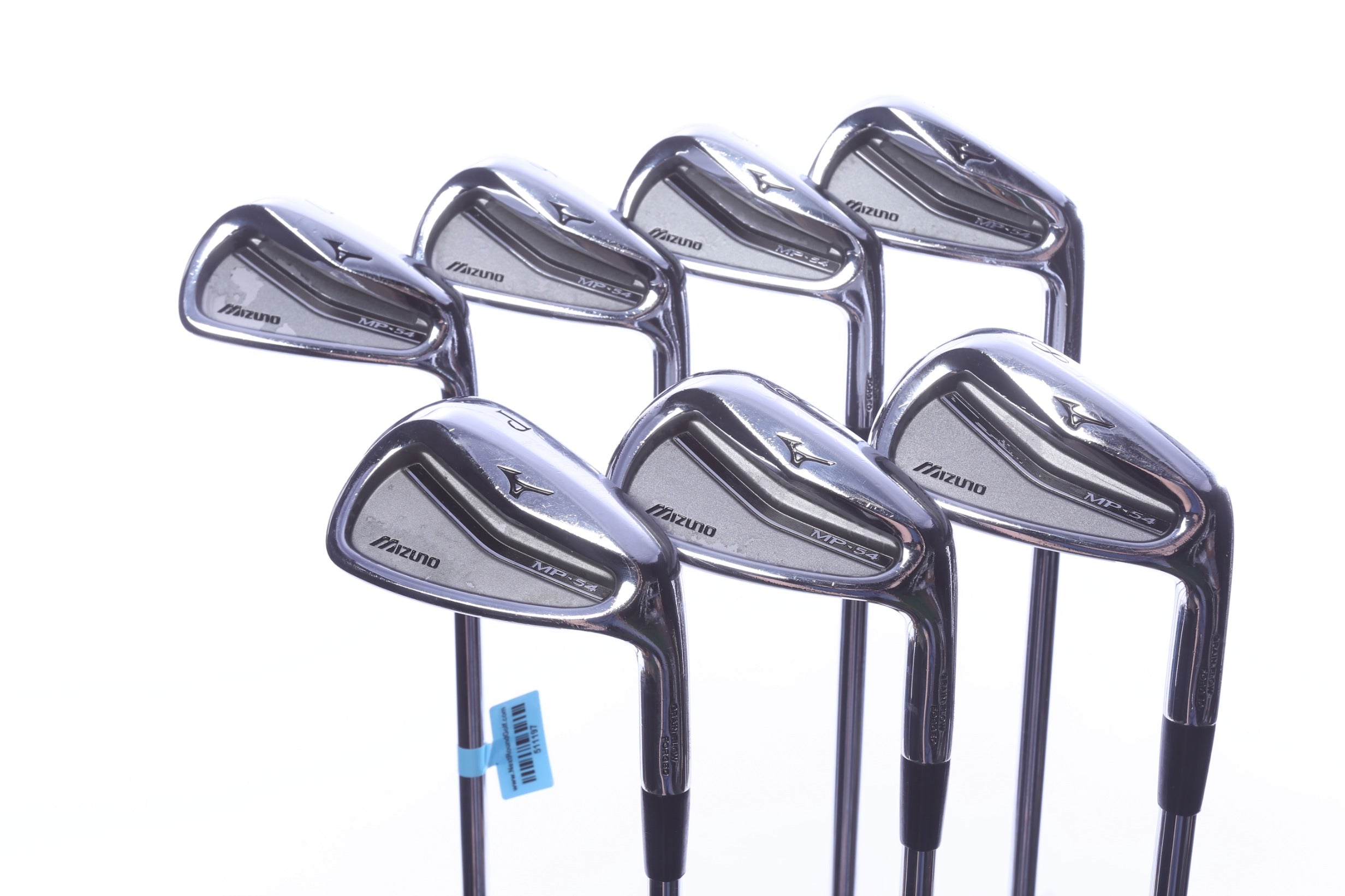 Used Mizuno MP-54 Iron Set - Right-Handed - 4-PW - Stiff Flex