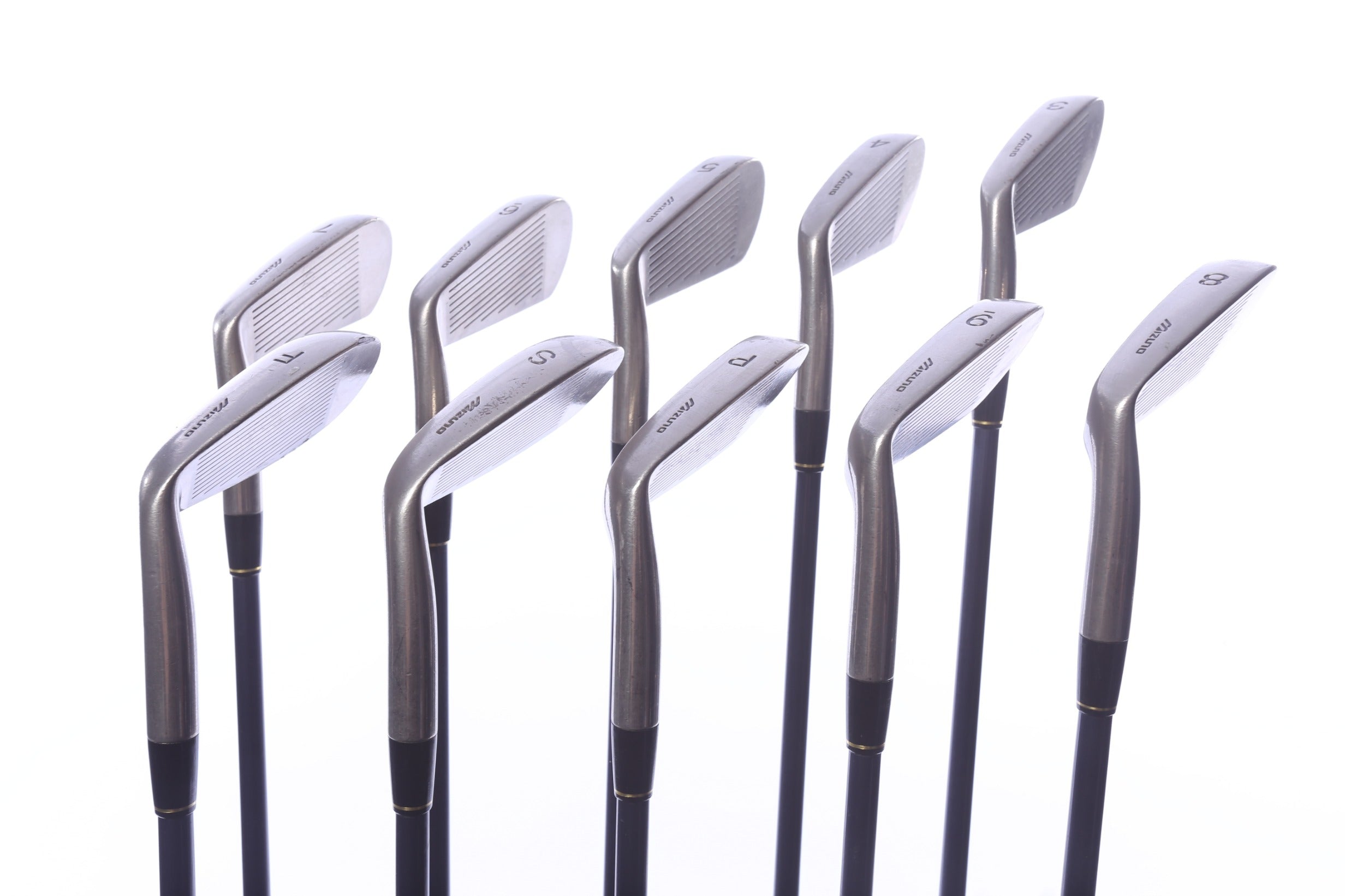 Used Mizuno T-ZOID Pro Forged Iron Set - Right-Handed - 3-PW, GW, SW - Seniors Flex