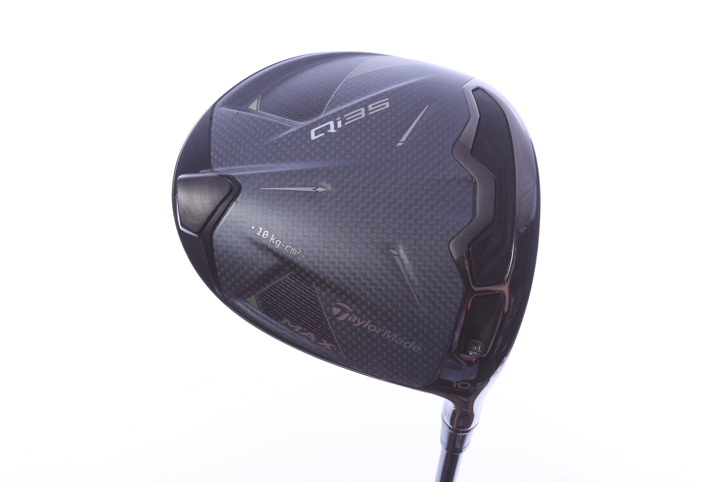 Used TaylorMade Qi35 MAX Driver - 10.5 Degrees - Regular Flex Project X HZRDUS Smoke Red RDX - Right-Handed