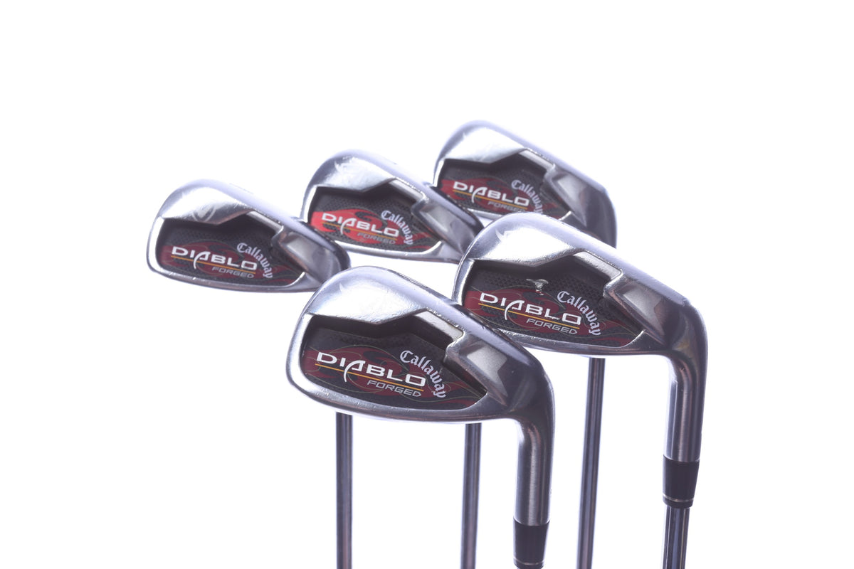 Used Callaway Diablo Forged Iron Set - Right-Handed - 6-PW - Uniflex Flex