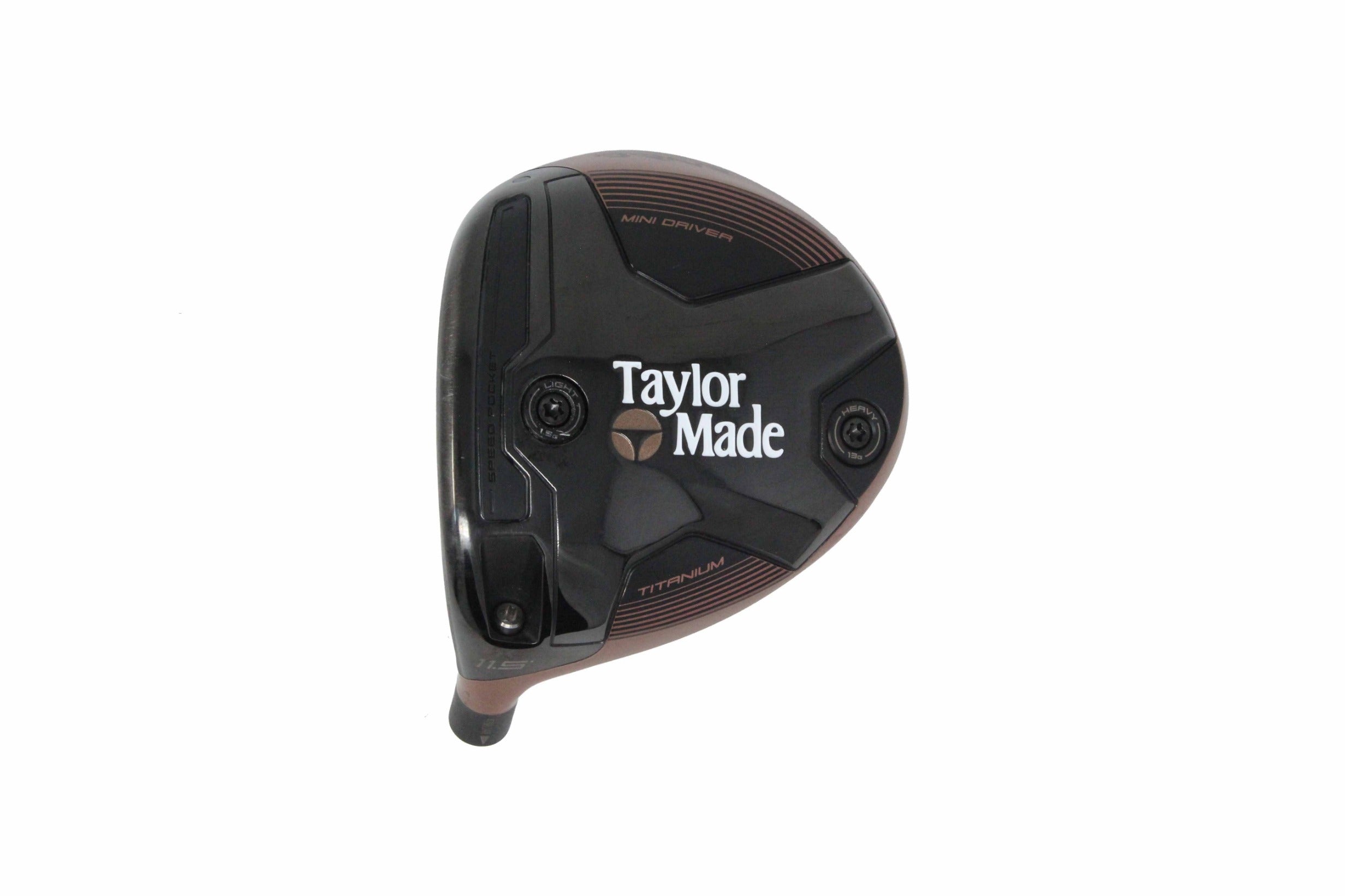 Used TaylorMade BRNR Copper Mini Driver - HEAD ONLY - Right-Handed - 11.5 Degrees-Next Round