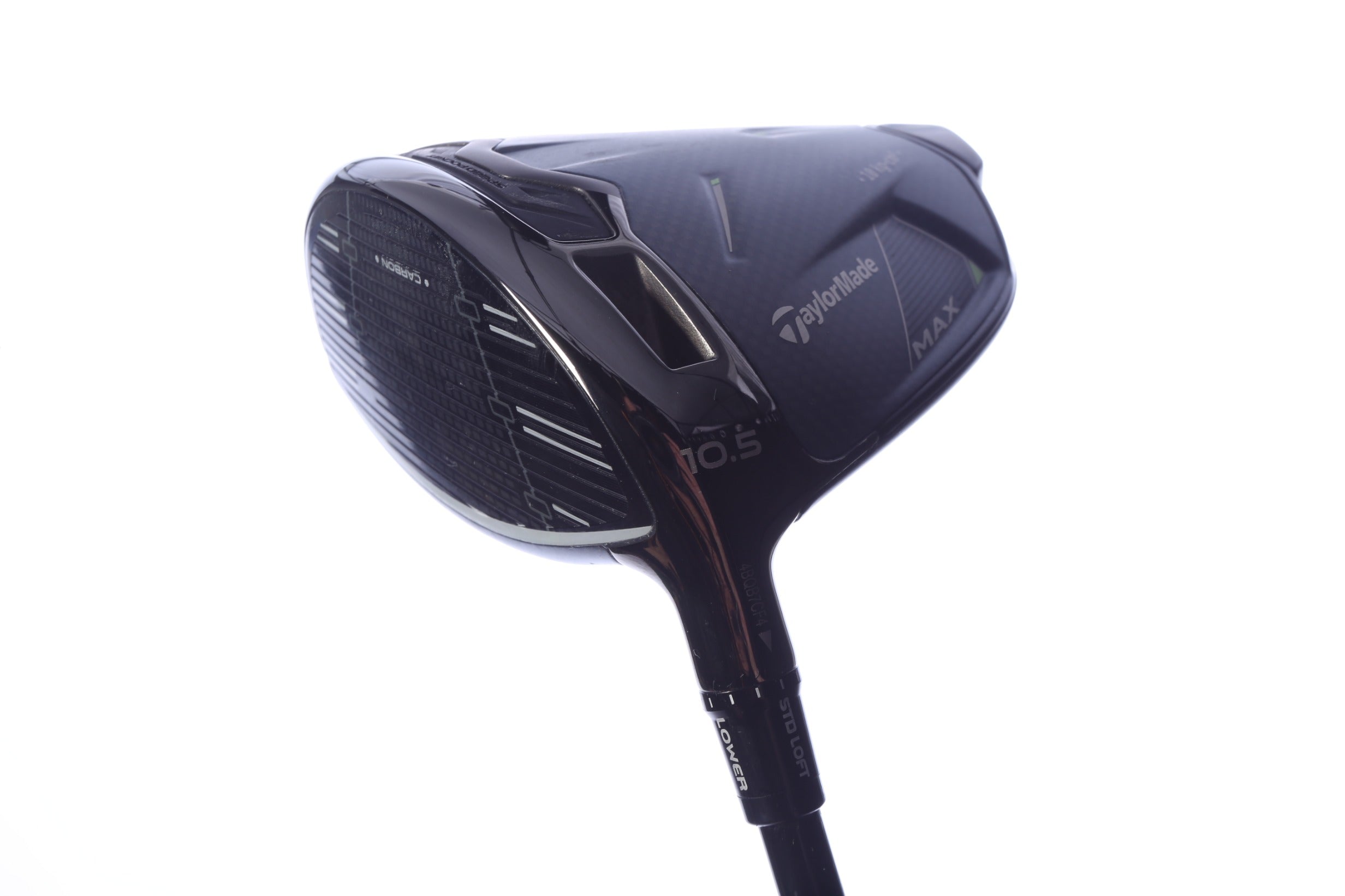 Used TaylorMade Qi35 MAX Driver - 10.5 Degrees - Stiff Flex Project X HZRDUS Smoke Red RDX - Left-Handed