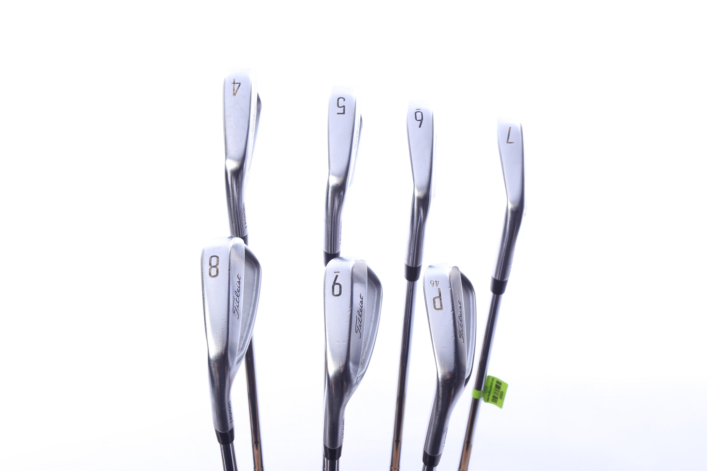 Used Titleist 2023 T100 Iron Set - Left-Handed - 4-PW - Stiff Flex