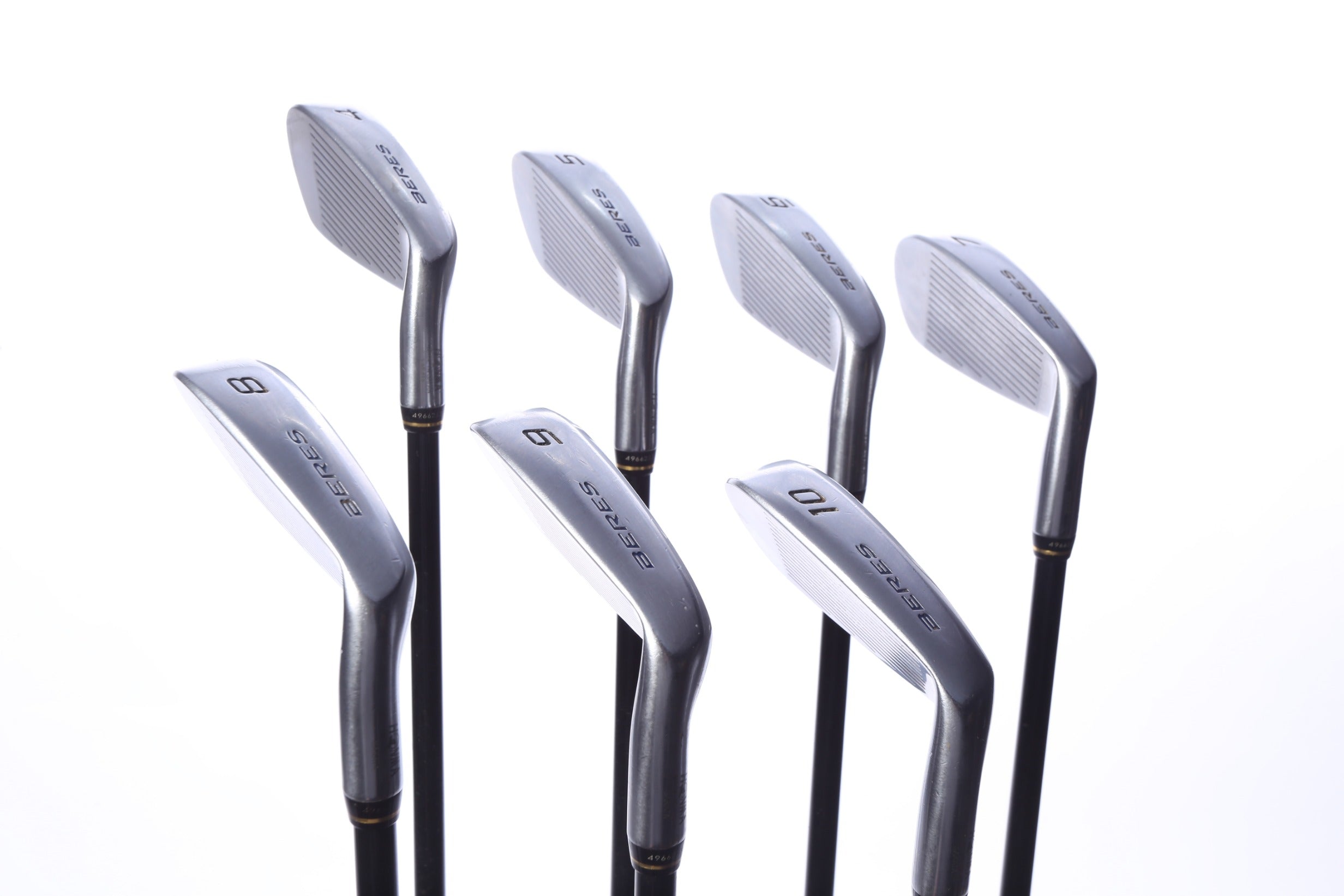 Used Honma Beres MG701 Iron Set - Left-Handed - 4-10 - Regular Flex-Next Round