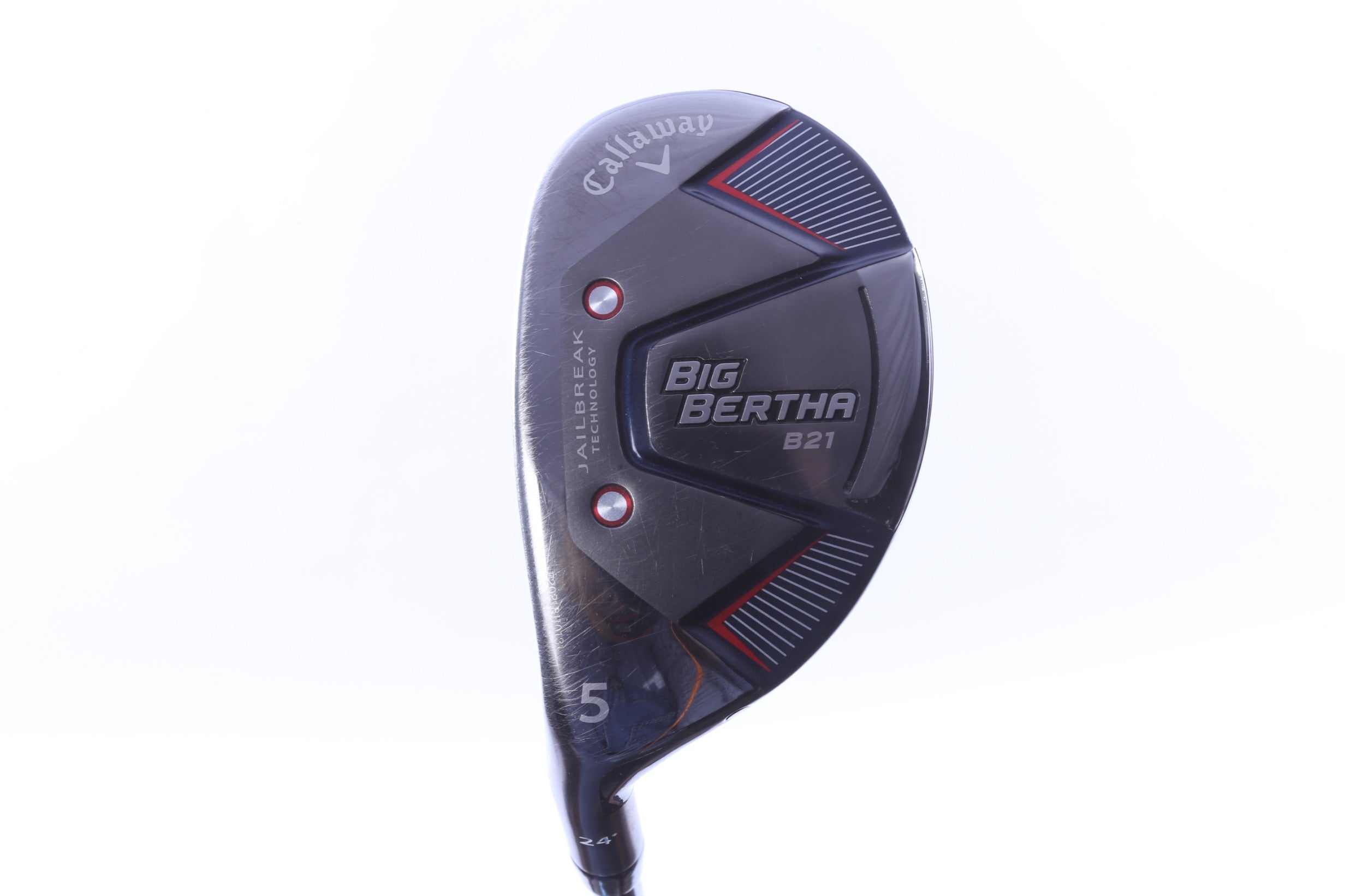 Used Callaway Big Bertha B21 5H Hybrid - Left-Handed - 24 Degrees - Regular Flex-Next Round