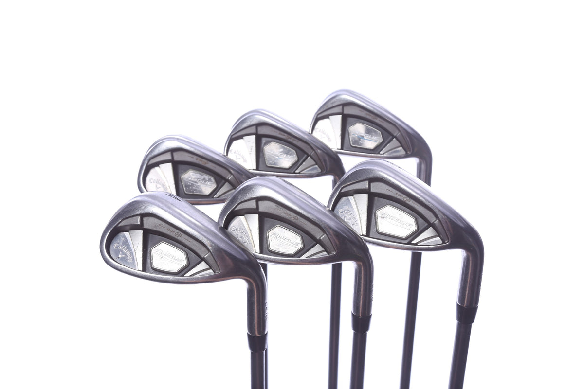 Used Callaway Rogue X Iron Set - Right-Handed - 6-PW, AW - Seniors Flex