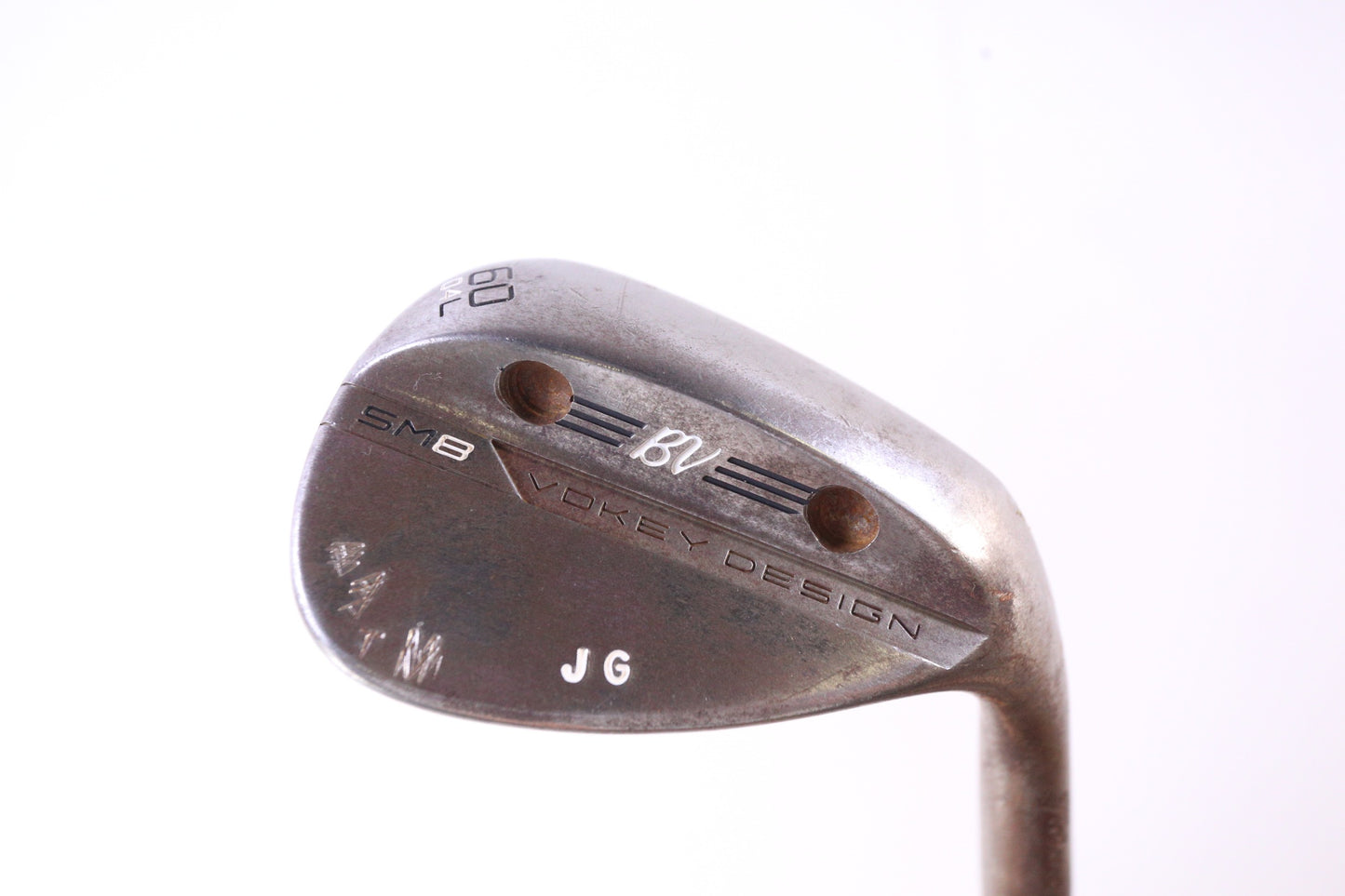 Used Titleist Vokey SM8 Raw L Grind Lob Wedge - Right-Handed - 60 Degrees - Stiff Flex-Next Round