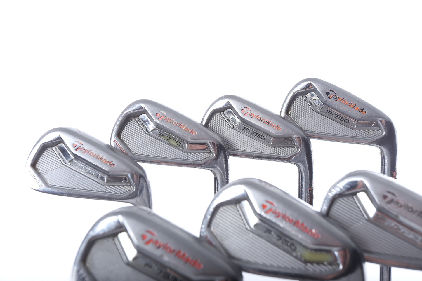 Used TaylorMade P750 Iron Set - Right-Handed - 4-PW - Stiff Flex-Next Round