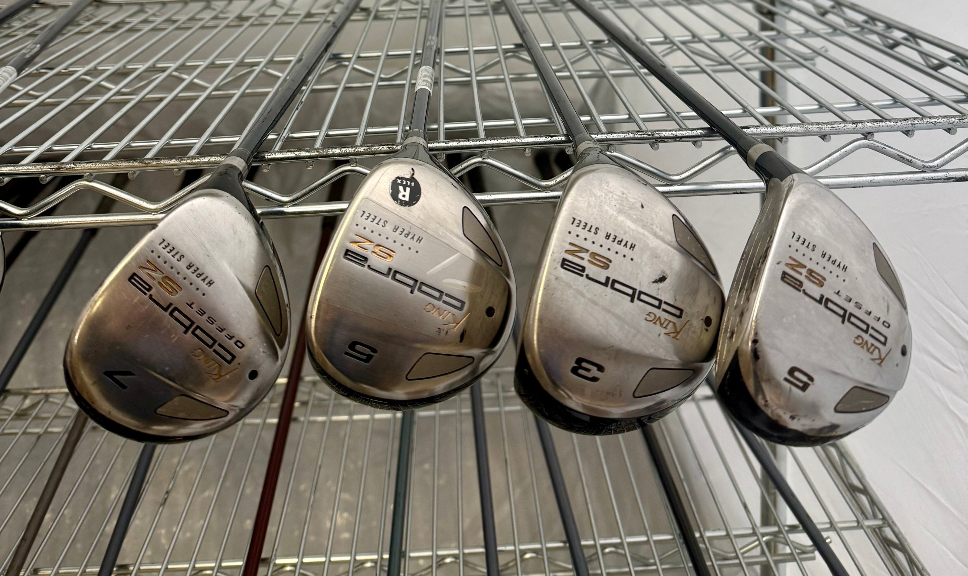 Wholesale Lot of 30 Golf Clubs - Callaway Drives & Cobra Fairway Woods-Next Round