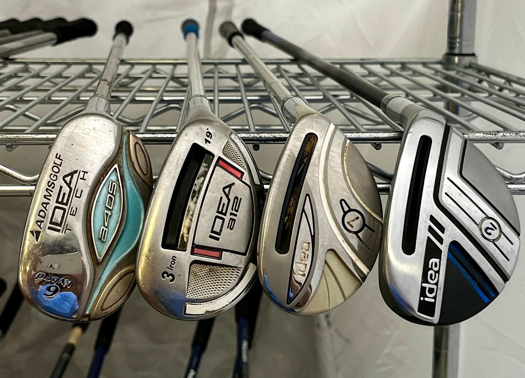 Wholesale Lot of 30 Golf Clubs - Adams Irons & Hybrids-Next Round