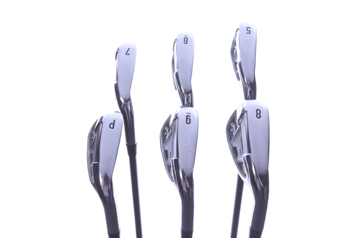 Used Callaway Rogue Pro Iron Set - Right-Handed - 5-PW - Stiff Flex-Next Round