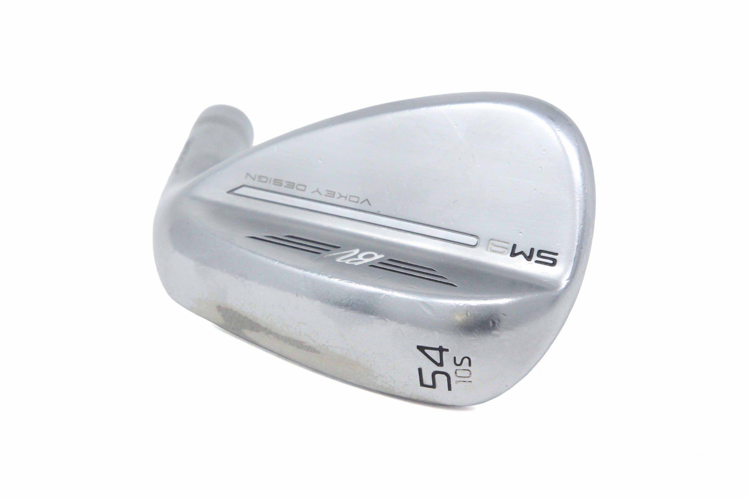 Used Titleist Vokey SM9 Tour Chrome Sand Wedge - HEAD ONLY - Right-Handed - 54 Degrees-Next Round