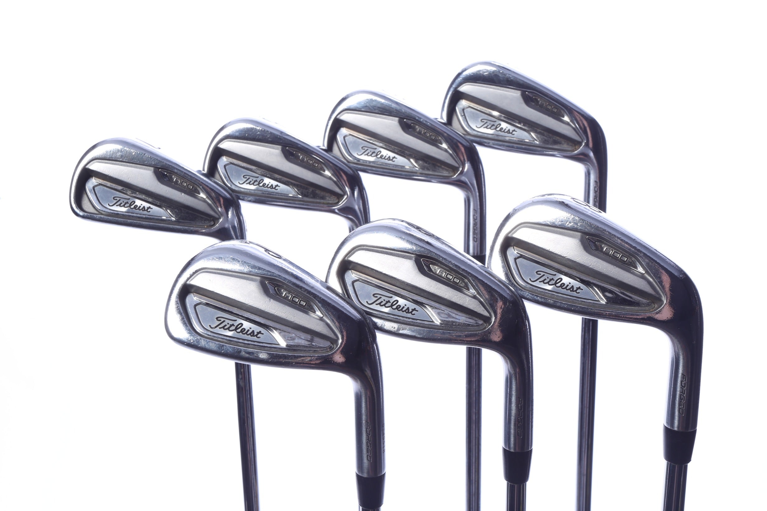 Used Titleist T100 Iron Set - Right-Handed - 4-PW - Extra Stiff Flex