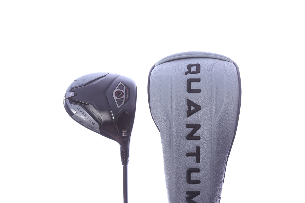 Used Callaway Quantum MAX Driver - 9 Degrees - Stiff Flex Project X DENALI Charcoal - Right-Handed
