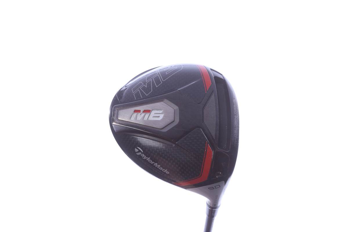 Used TaylorMade M6 Driver - 9 Degrees - Stiff Flex Matrix HD 7M3 Black Tie - Right-Handed