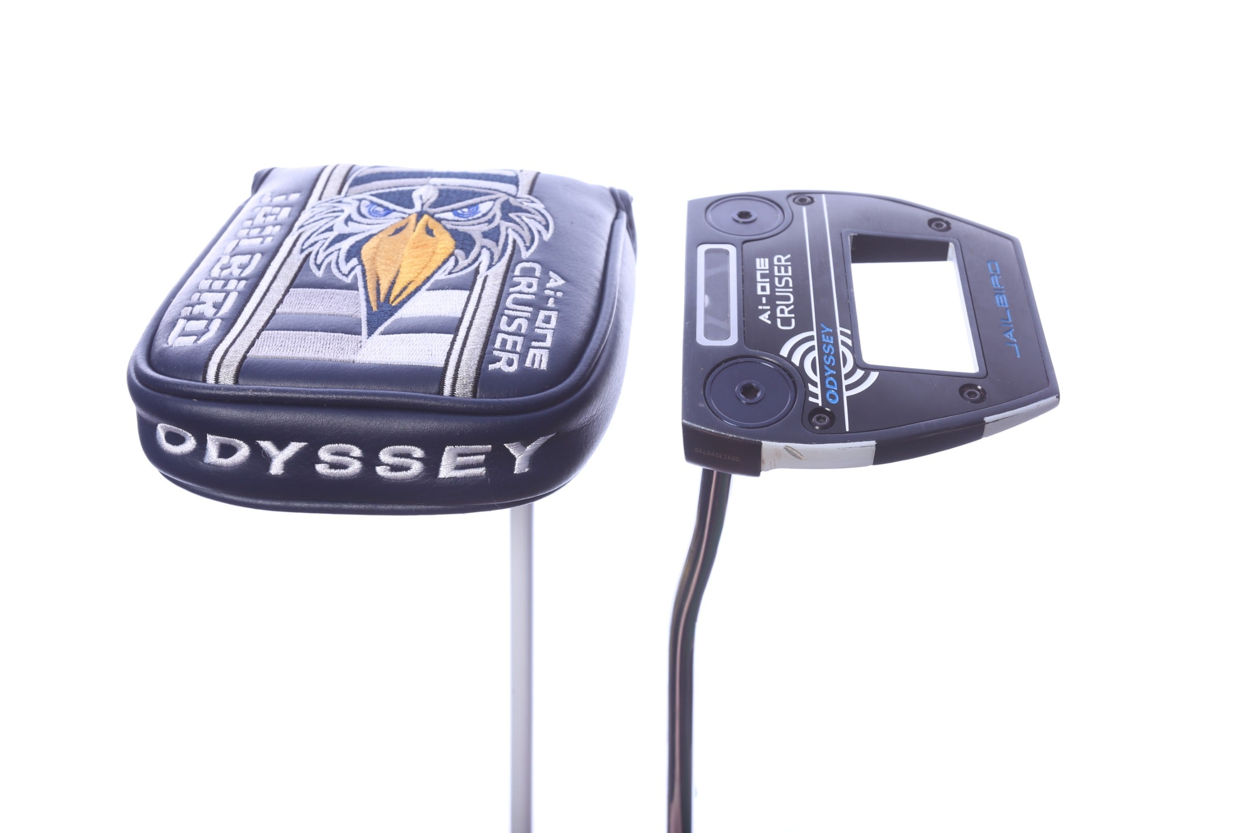 Used Odyssey Ai-ONE Jailbird Cruiser Putter - Left-Handed - 38 in - Mallet