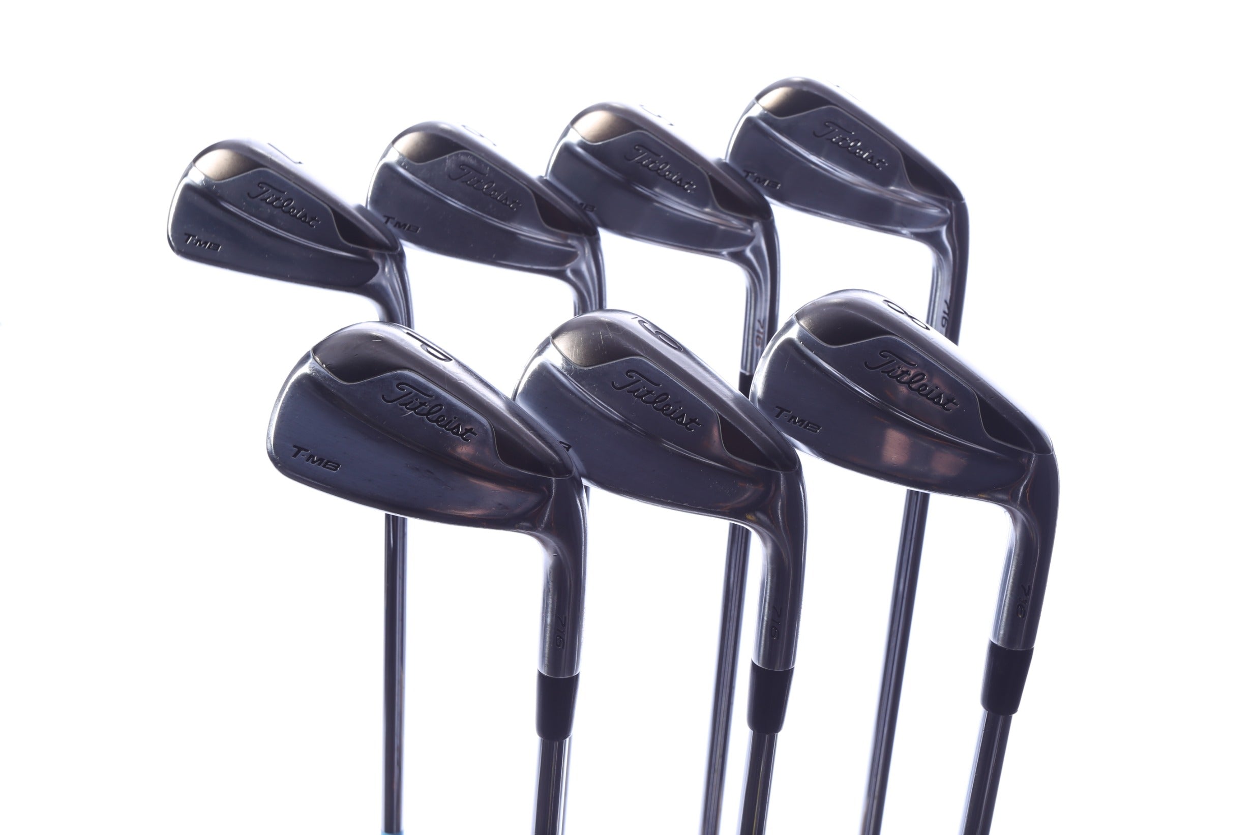 Used Titleist 716 T-MB Iron Set - Right-Handed - 4-PW - Stiff Flex