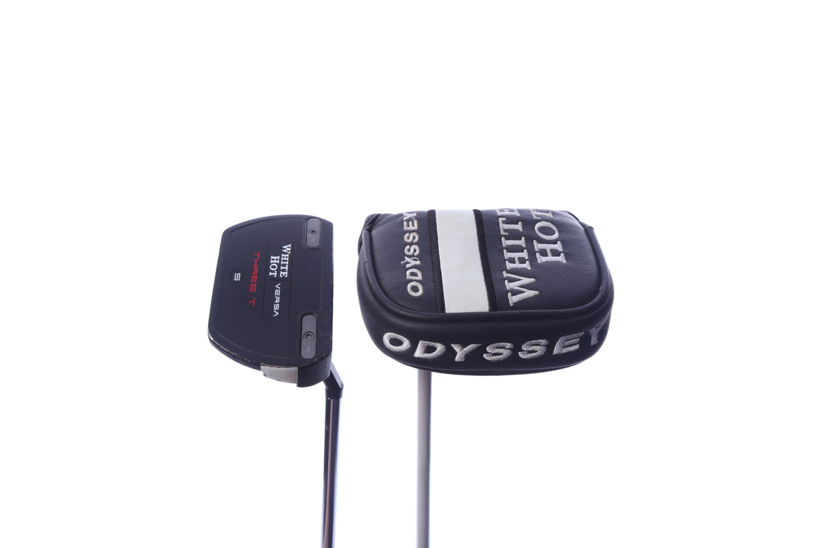 Used Odyssey White Hot Versa Three T Putter - Right-Handed - 35 in - Mid-mallet-Next Round