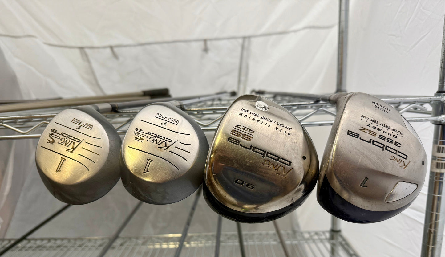 Wholesale Lot of 20 Golf Clubs - Cobra Drivers-Next Round