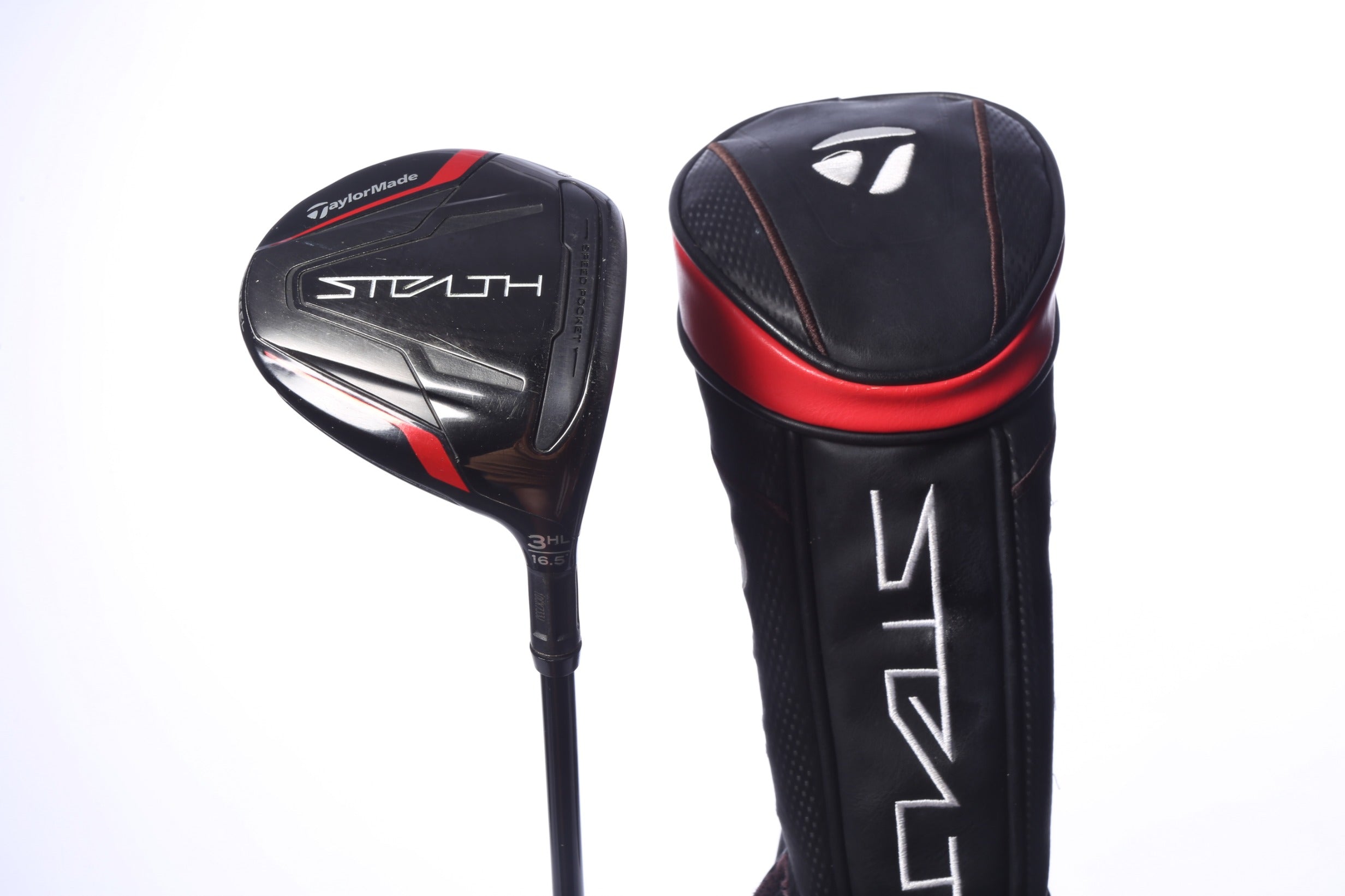 Used TaylorMade STEALTH 3HL Wood - Right-Handed - 16.5 Degrees - Regular Flex-Next Round