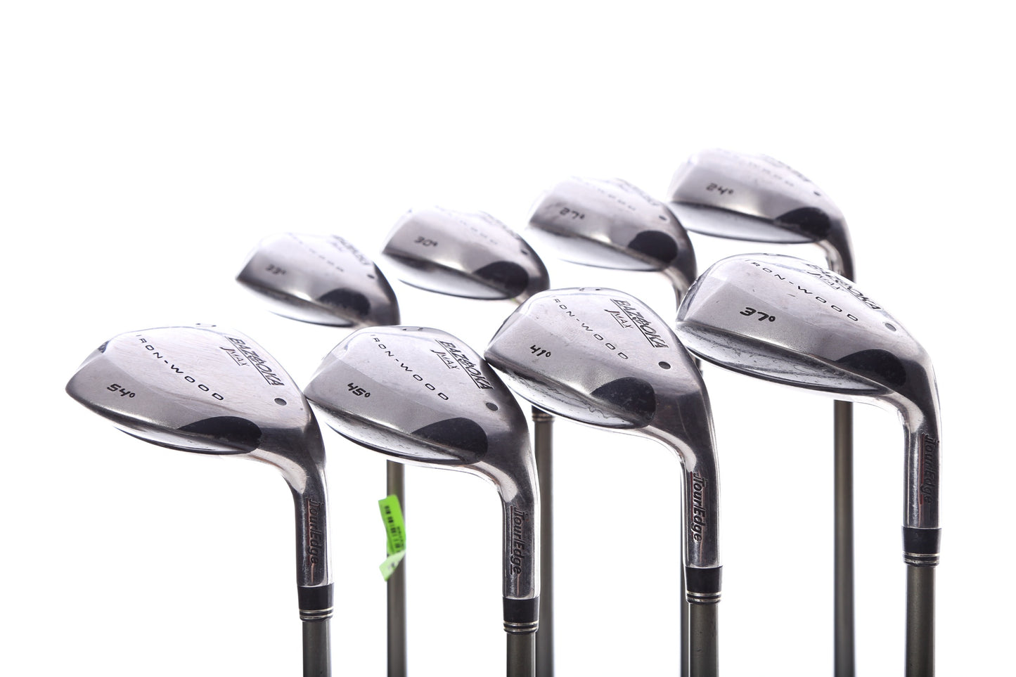 Used Tour Edge BAZOOKA JMAX IRON-WOOD Iron Set - Right-Handed - 4-PW, SW - Seniors Flex-Next Round
