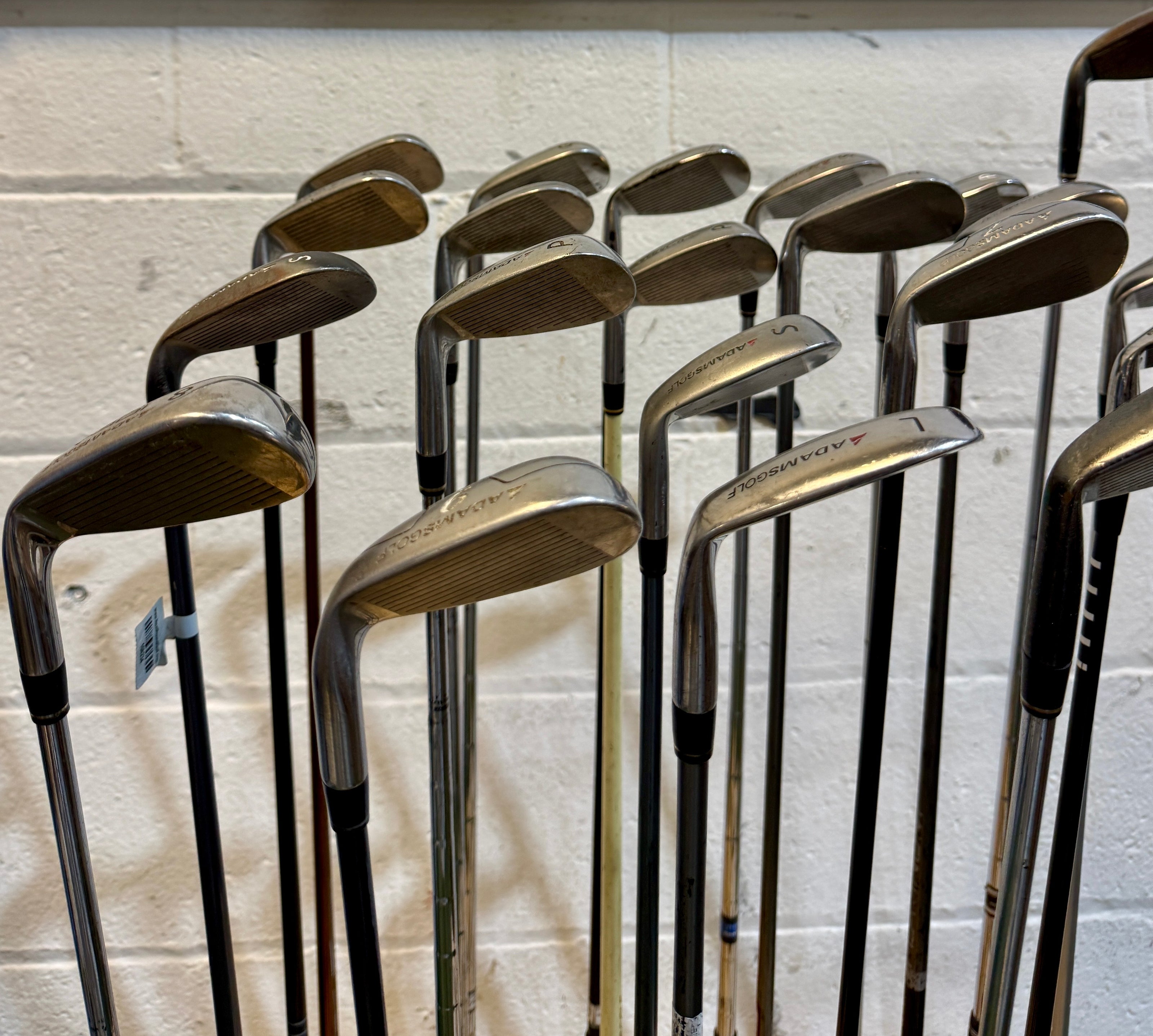 Wholesale Lot of 45 Golf Clubs - Adams Single Irons-Next Round
