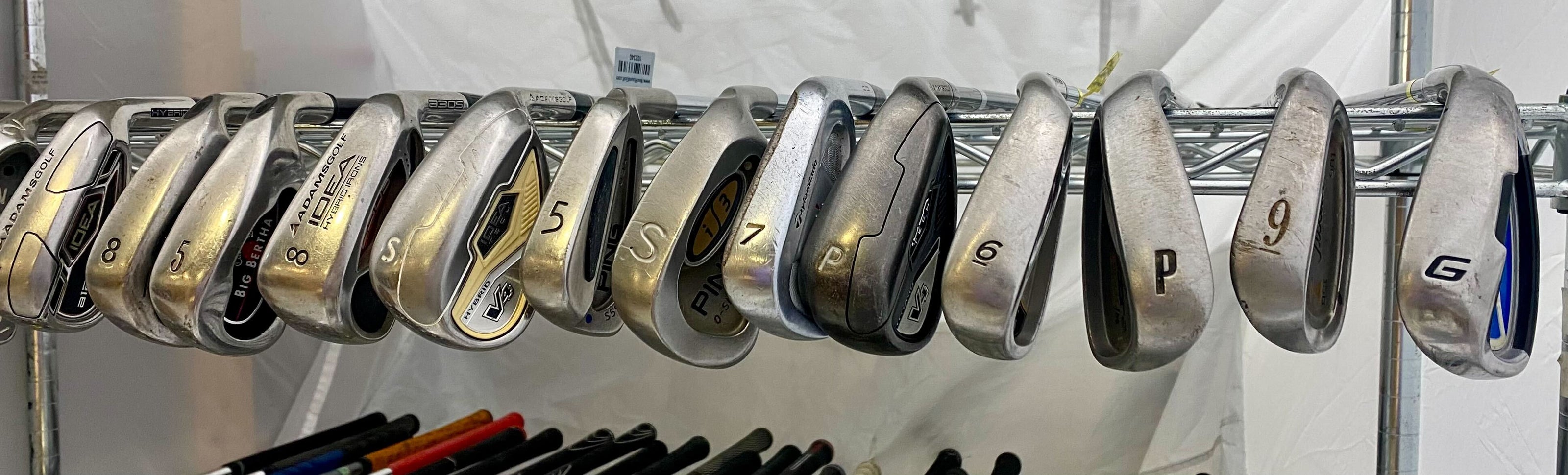 Wholesale Lot of 50 Golf Clubs - Assorted Single Irons-Next Round