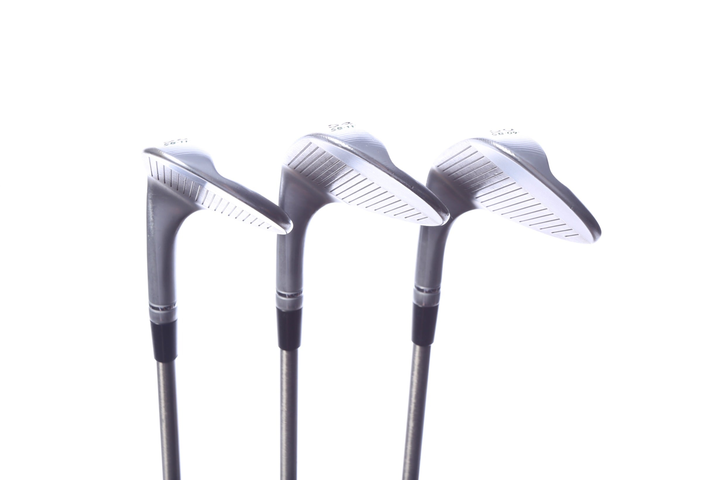 Used TaylorMade Milled Grind 4 Raw Wedge Set - Right-Handed - 50*, 54*, 58* - Regular Flex-Next Round