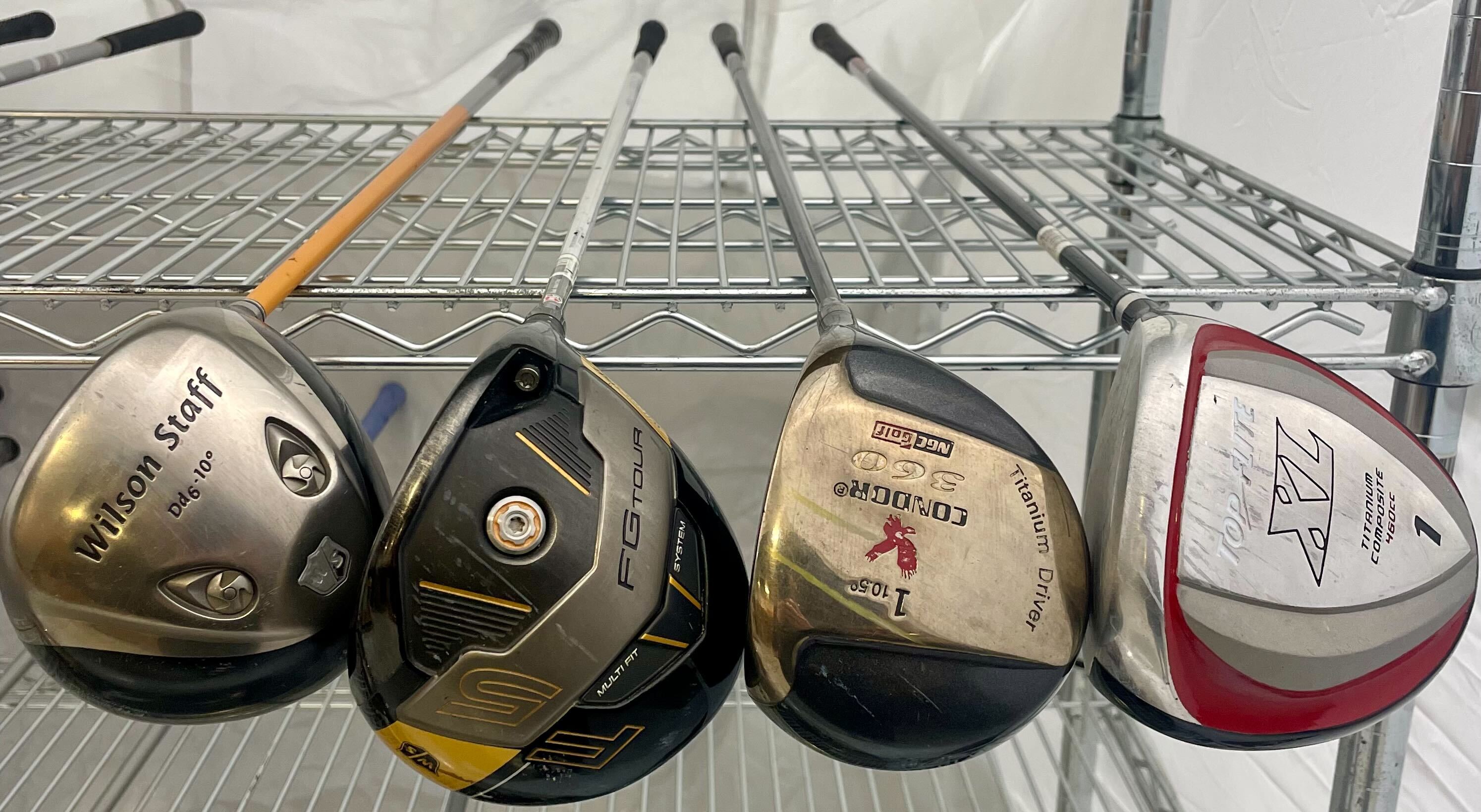 Wholesale Lot of 15 Assorted Golf Drivers-Next Round