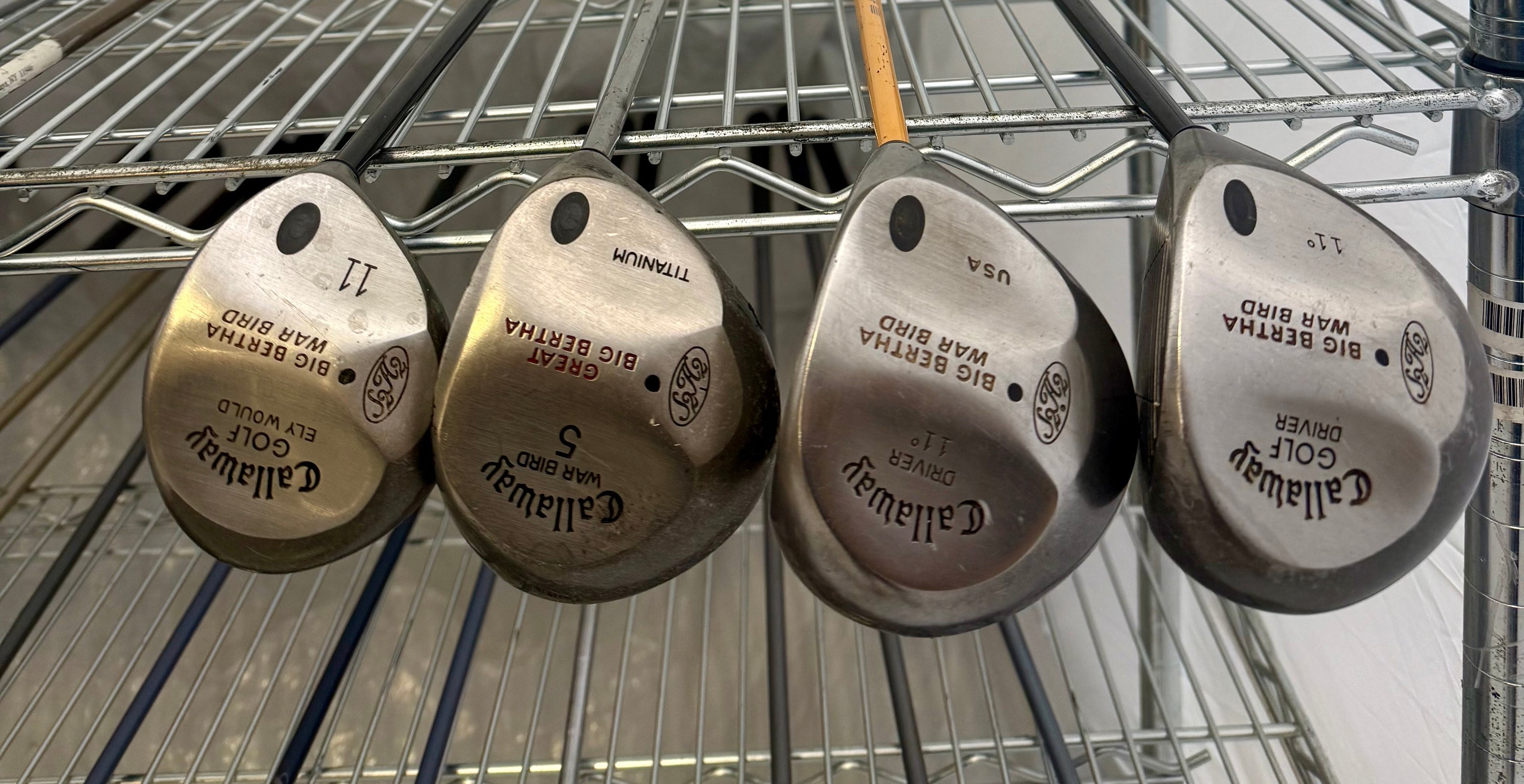 Wholesale Lot of 30 Golf Clubs - Cobra & Callaway - Drivers & Woods-Next Round