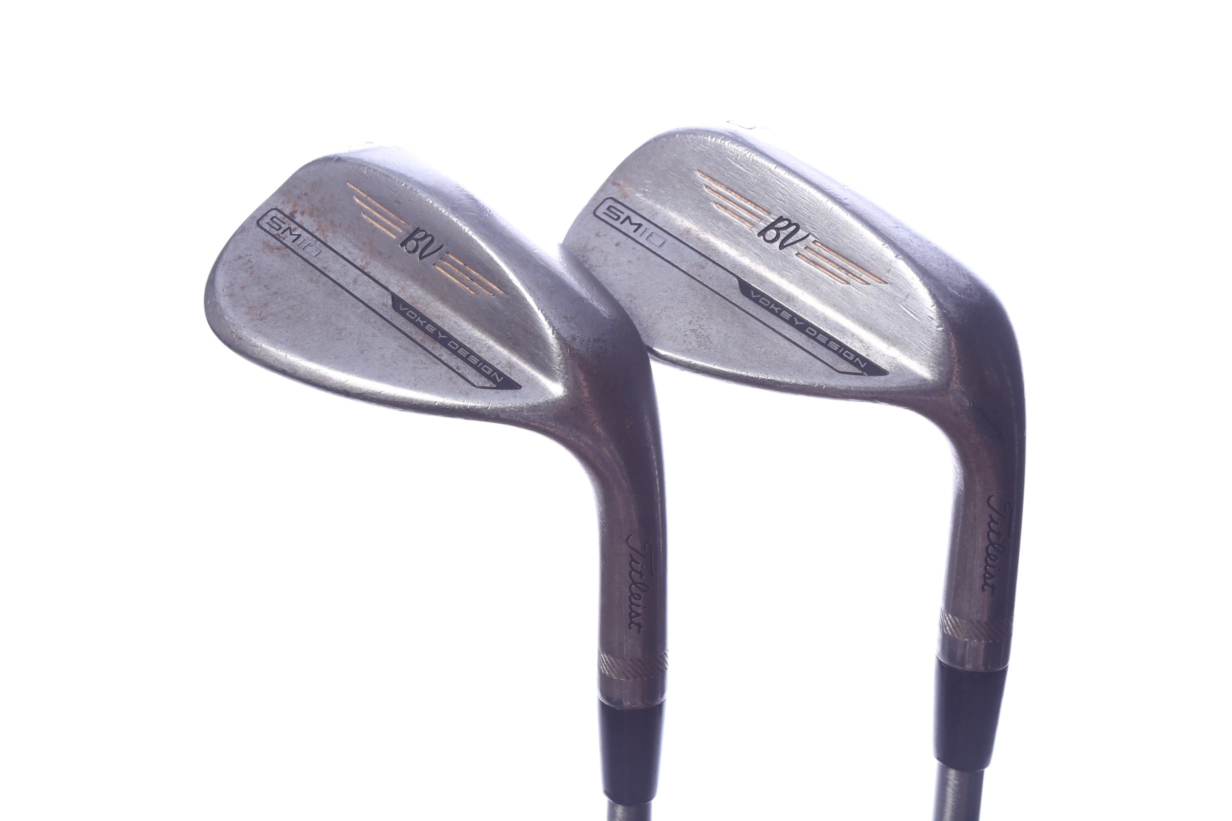 Used Titleist Vokey SM10 Raw Wedge Set - Right-Handed - 50*, 54* - Regular Flex-Next Round