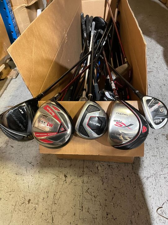Wholesale Lot of 30 Mixed Brand Drivers, FW Woods, Hybrids-Next Round
