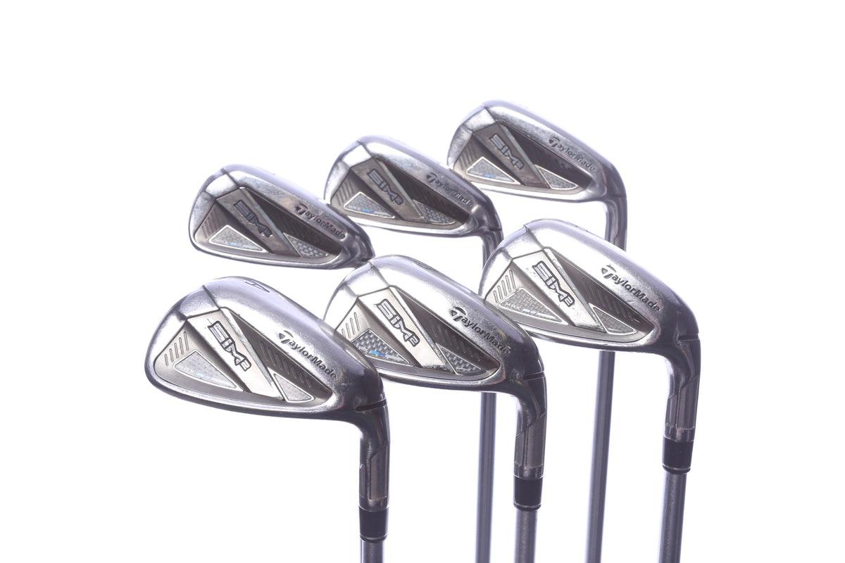 Used TaylorMade SIM2 MAX Iron Set - Right-Handed - 5-7, 9, PW, AW - Stiff Flex