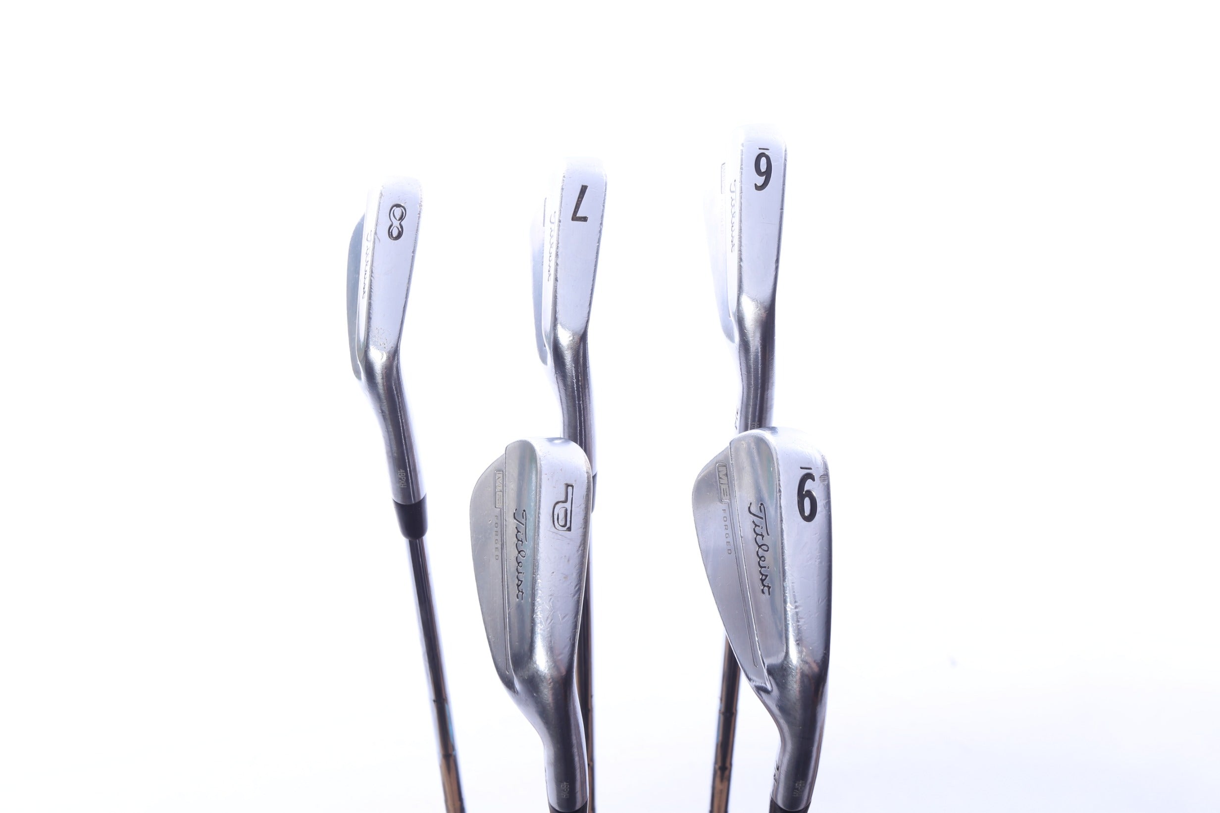 Used Titleist MB 714 Forged Iron Set - Right-Handed - 6-PW - Extra Stiff Flex