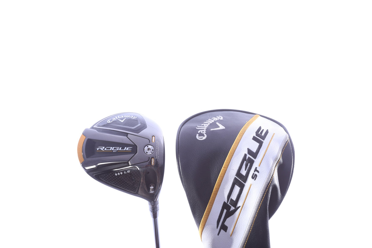 Used Callaway Rogue ST Triple Diamond LS Driver - 10.5 Degrees - Stiff Flex Mitsubishi TENSEI AV White - Right-Handed-Next Round