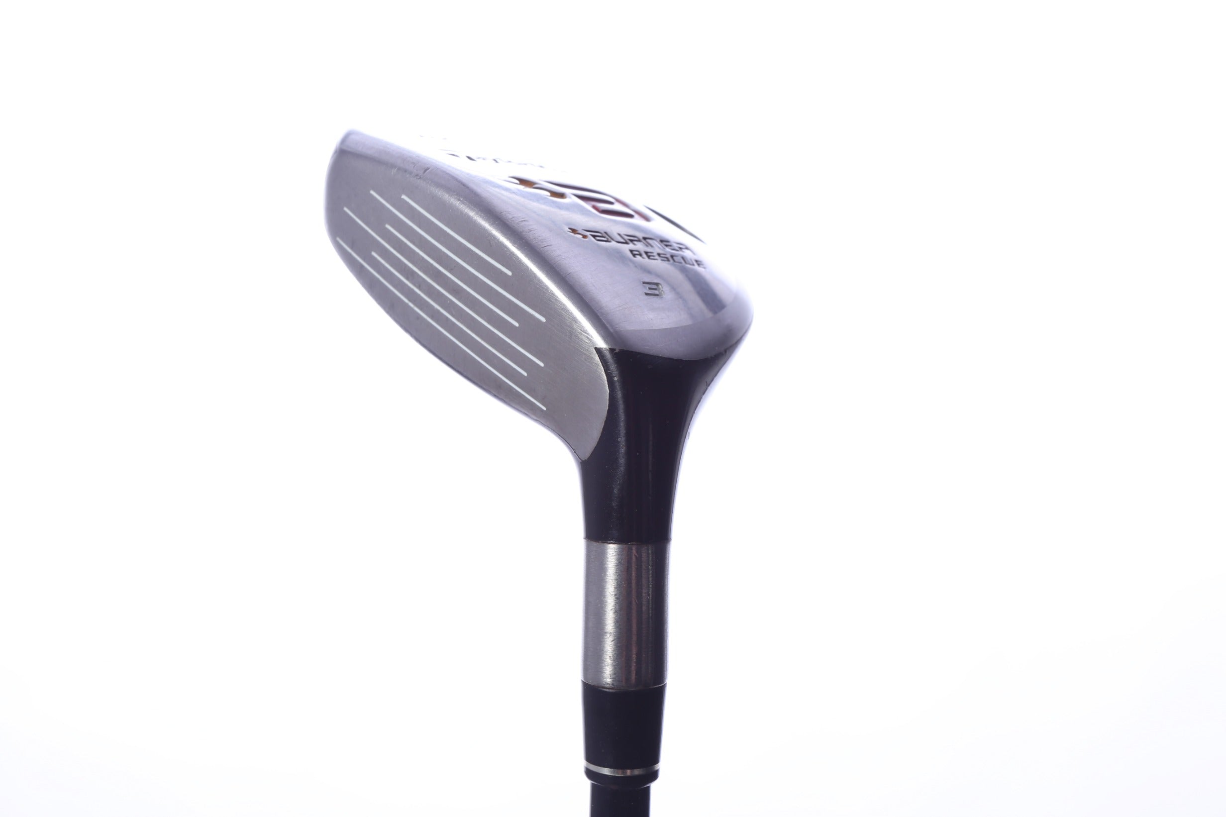 Used TaylorMade Burner Rescue 3H Hybrid - Left-Handed - 19 Degrees - Stiff Flex-Next Round