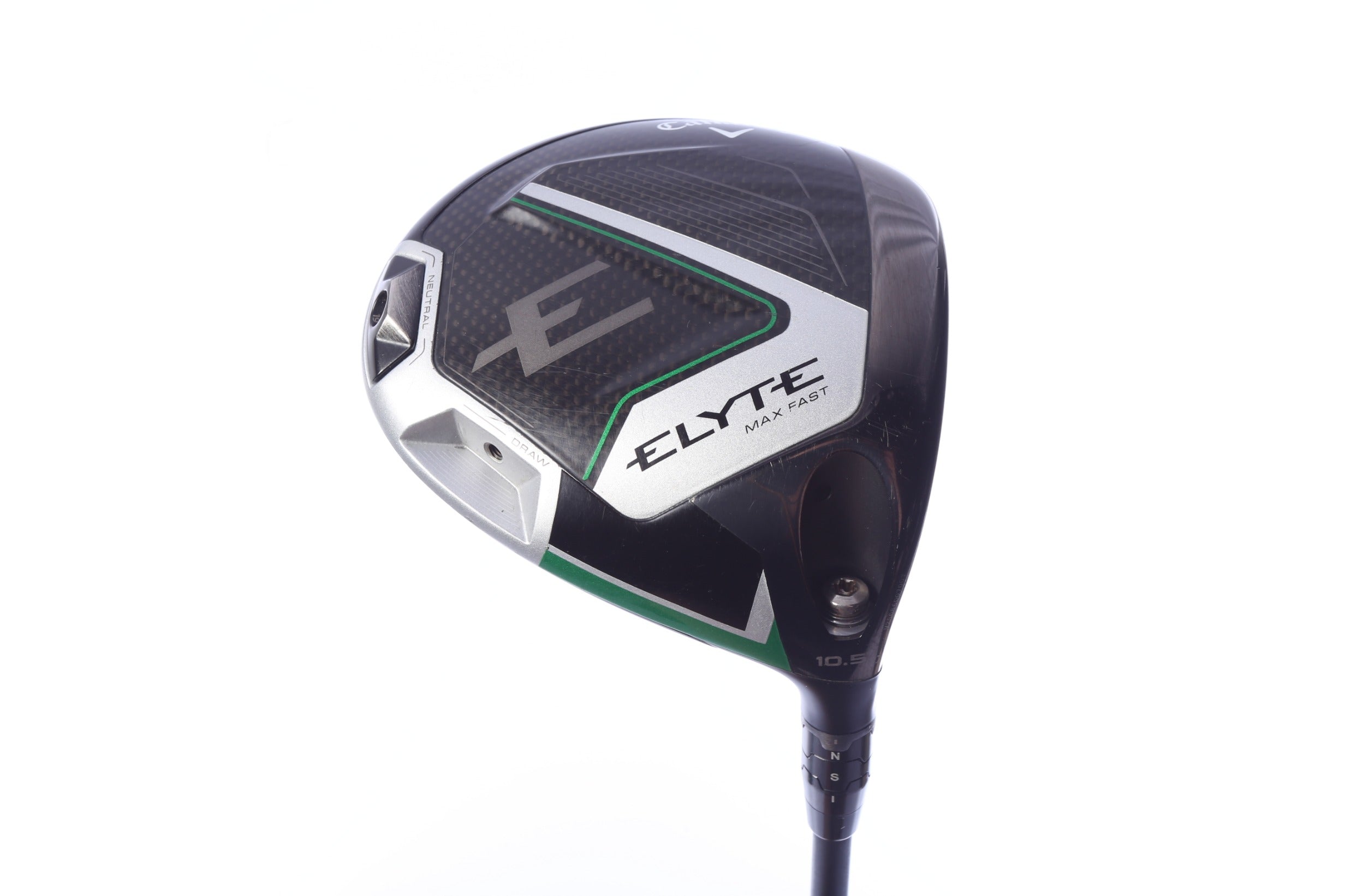 Used Callaway Elyte Max Fast Driver - 10.5 Degrees - Seniors Flex Mitsubishi VANQUISH - Right-Handed