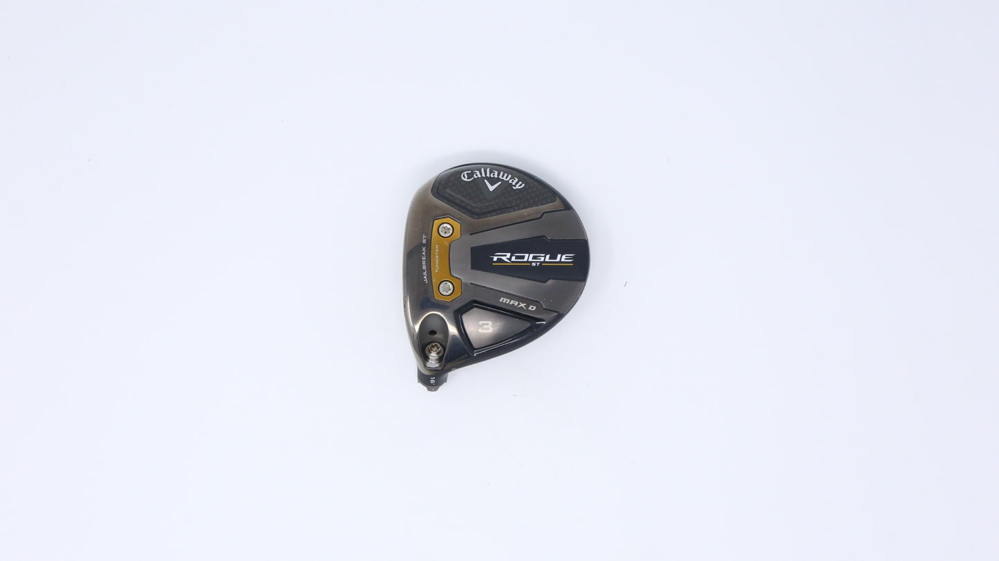 Used Callaway Rogue ST Max Draw 3-Wood - HEAD ONLY - Left-Handed - 16 Degrees-Next Round