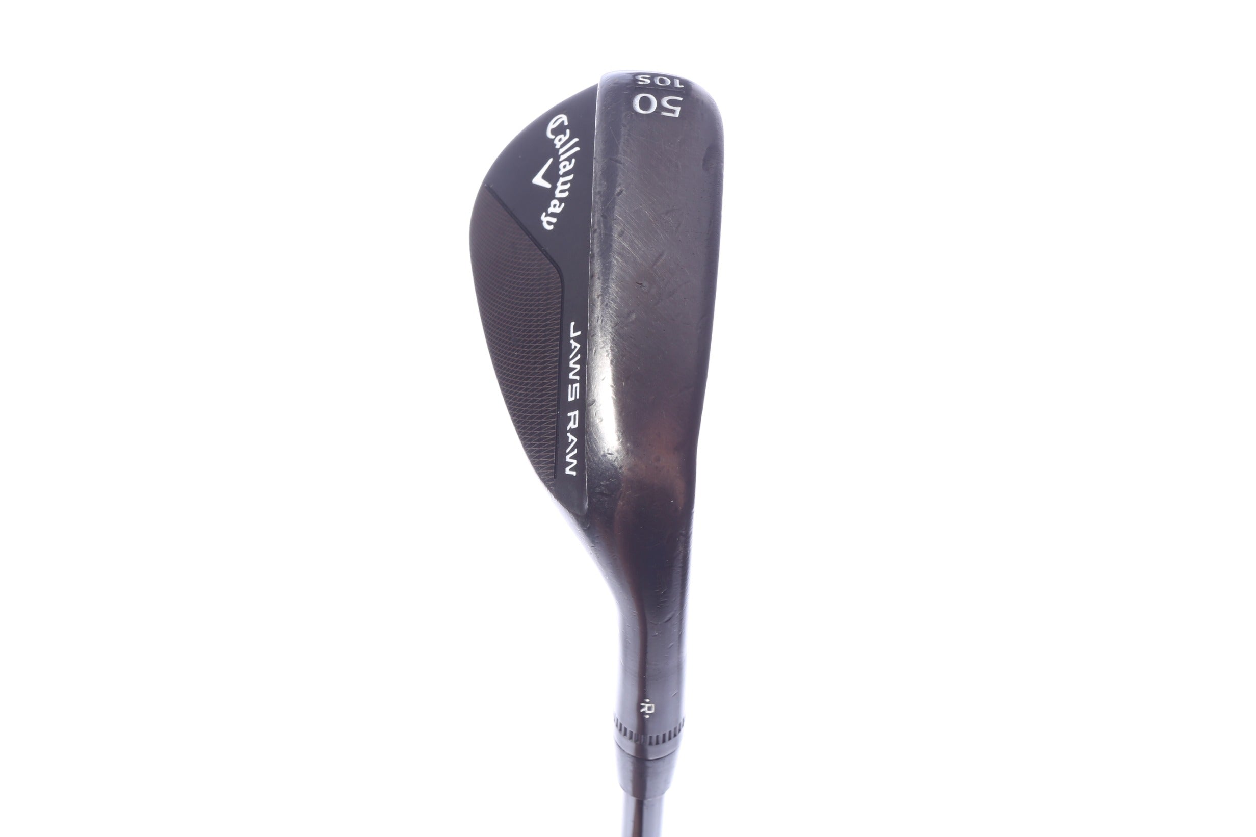 Used Callaway JAWS Raw Black Plasma Gap Wedge - Right-Handed - 50 Degrees - Extra Stiff Flex