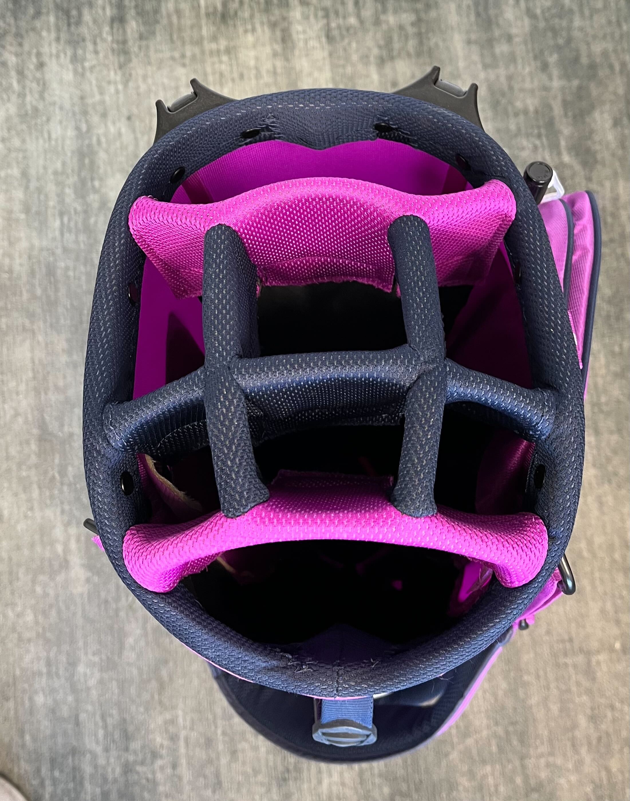 Nike Golf Extreme Sport Carry Bag Purple/White with Strap and Rain Cover-Next Round
