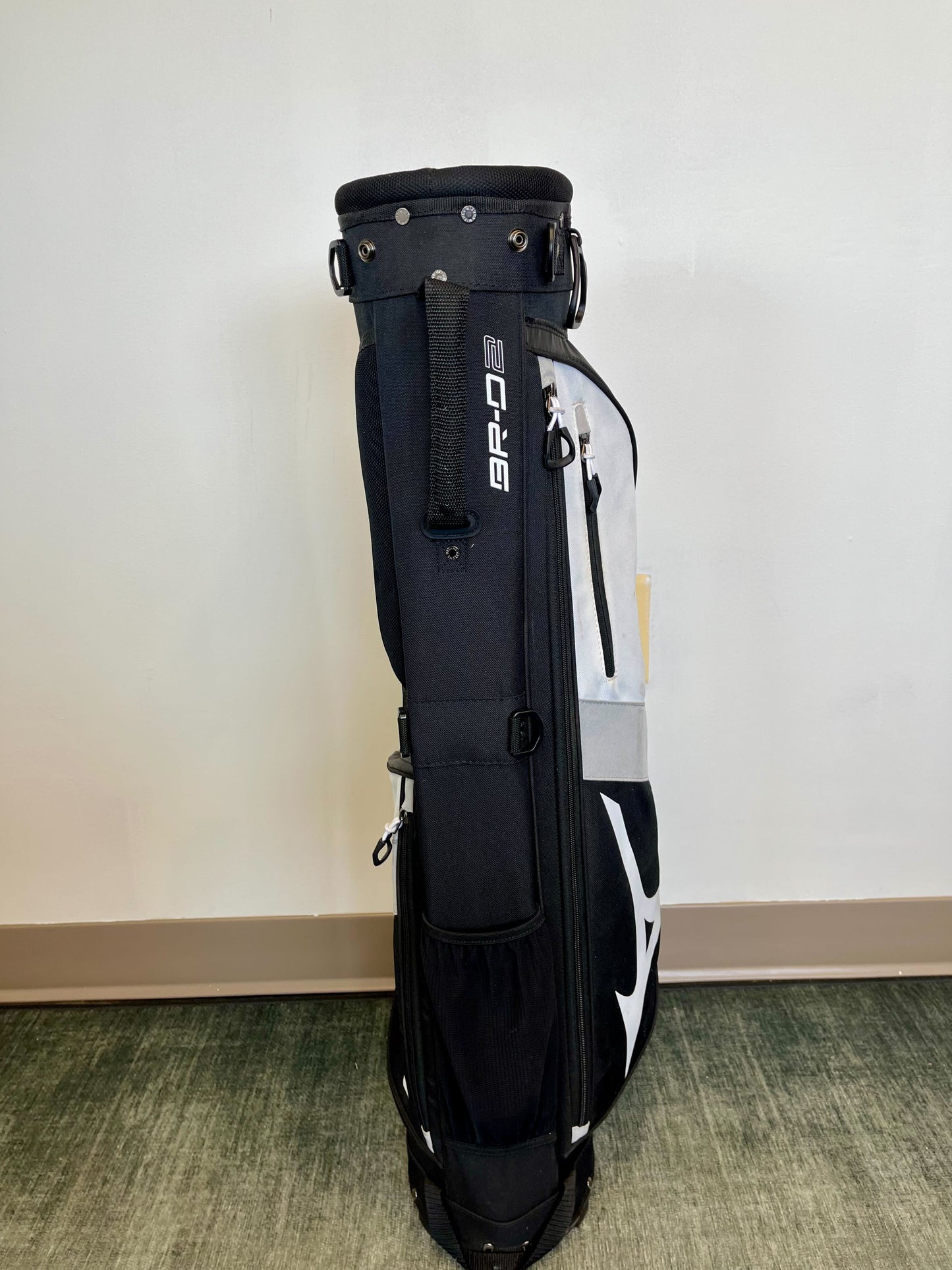 Mizuno BR-D2 Carry Sunday Golf Bag 2 Dividers/3 pockets with Strap-Next Round