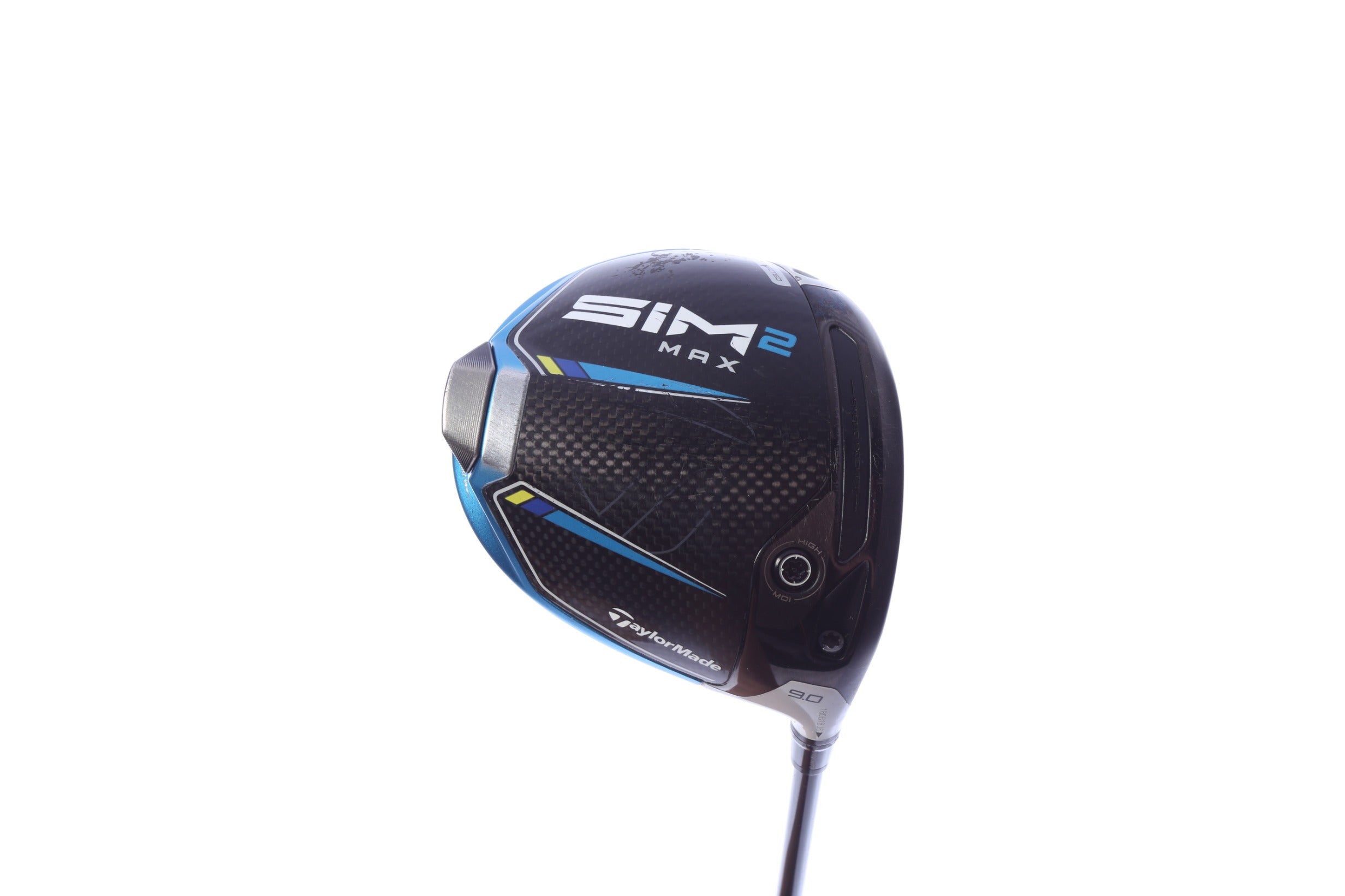 Used TaylorMade SIM2 MAX Driver - 9 Degrees - Extra Stiff Flex Project X HZRDUS SMOKE Black RDX - Right-Handed-Next Round