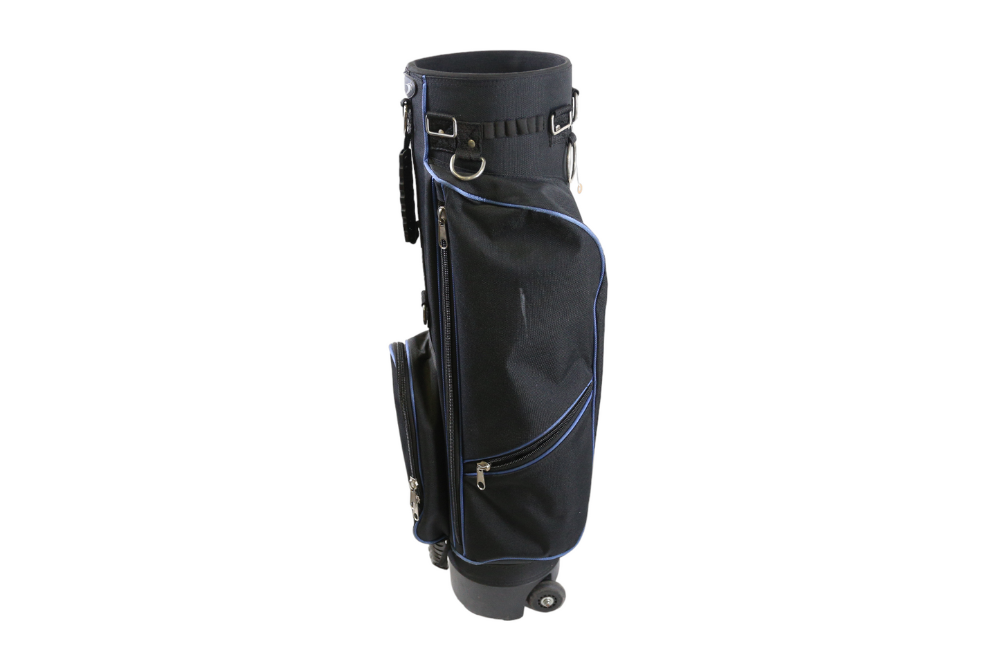 CaddyDaddy Black Cart Bag 6 Dividers 7 Pockets