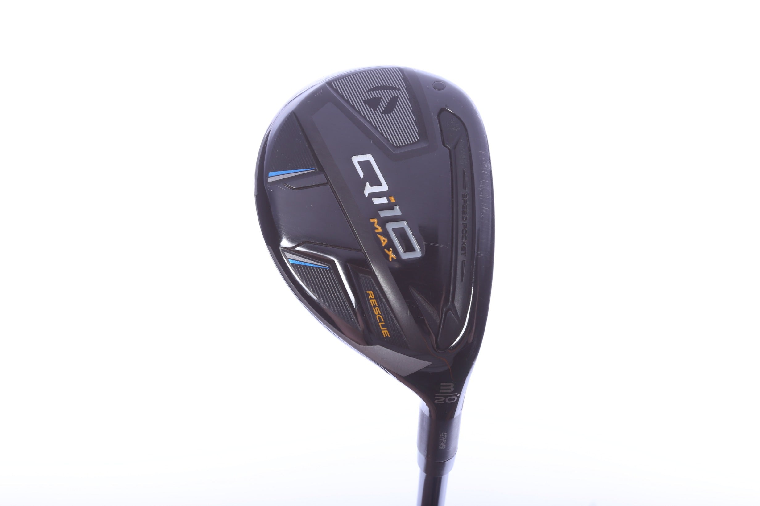 Used TaylorMade Qi10 MAX 3H Hybrid - Right-Handed - 20 Degrees - Stiff Flex